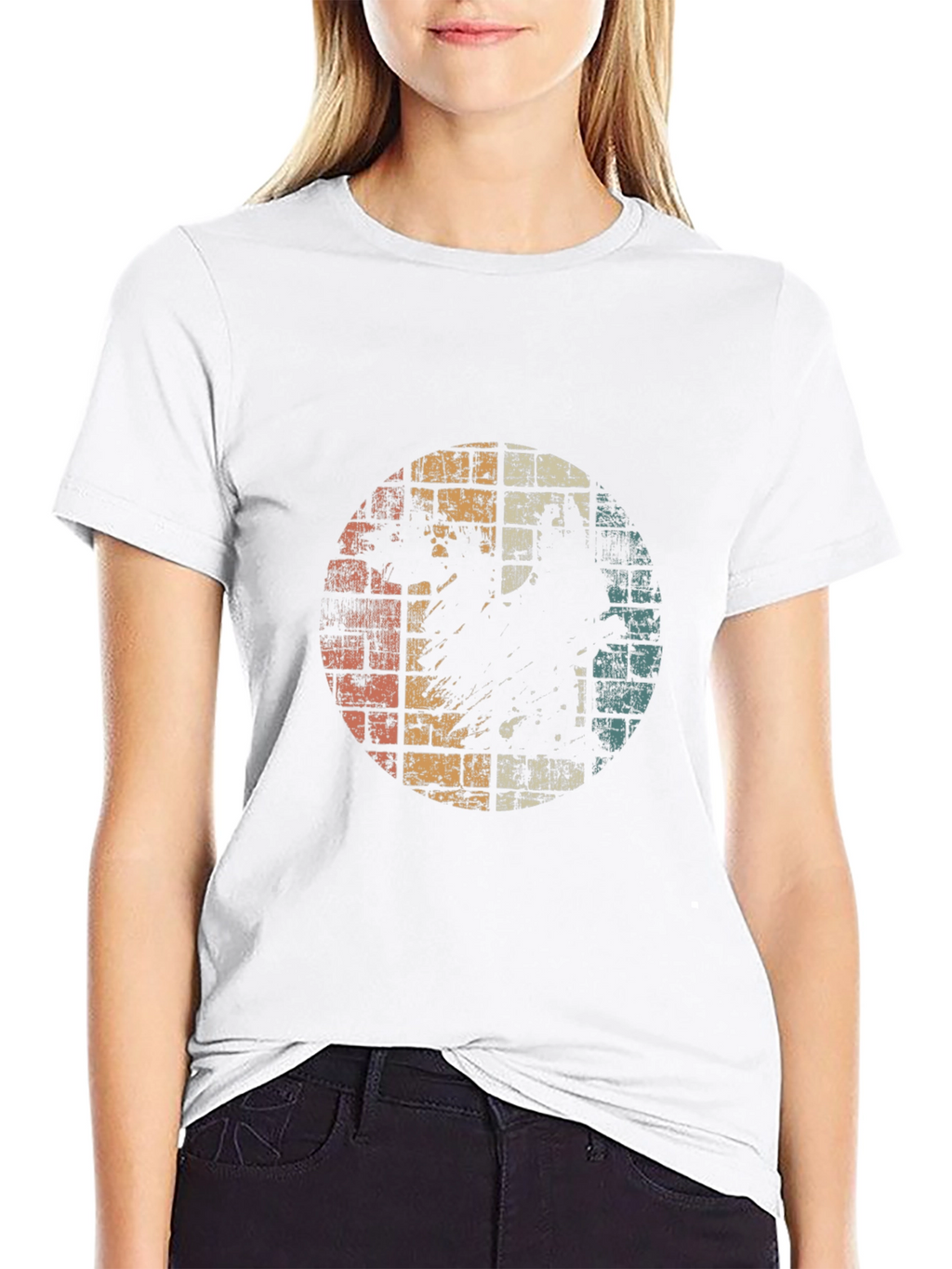 Retro Distressed Graphic T-Shirt