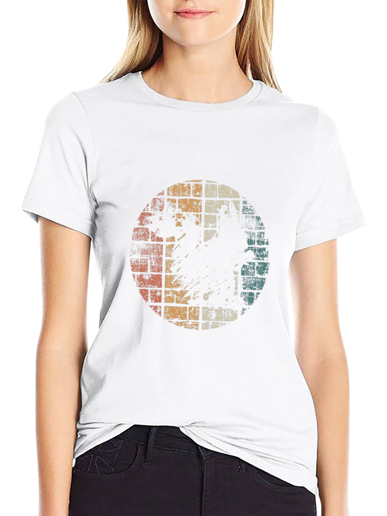 Retro Distressed Graphic T-Shirt