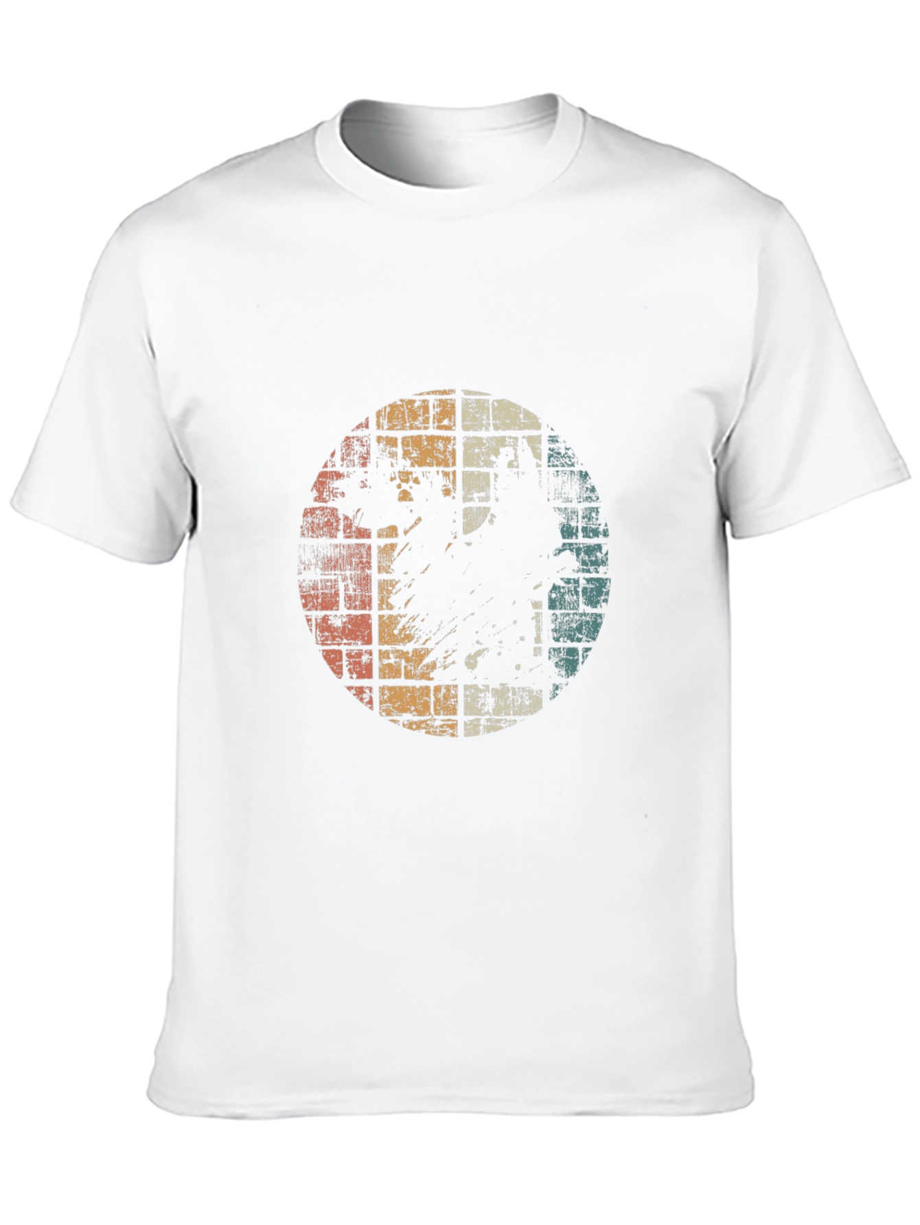 Retro Distressed Graphic T-Shirt