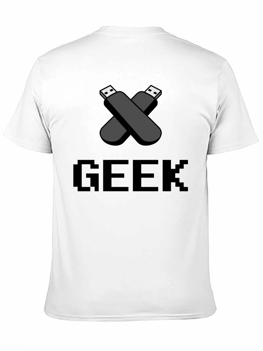 Geek USB Drive T-Shirt - Black