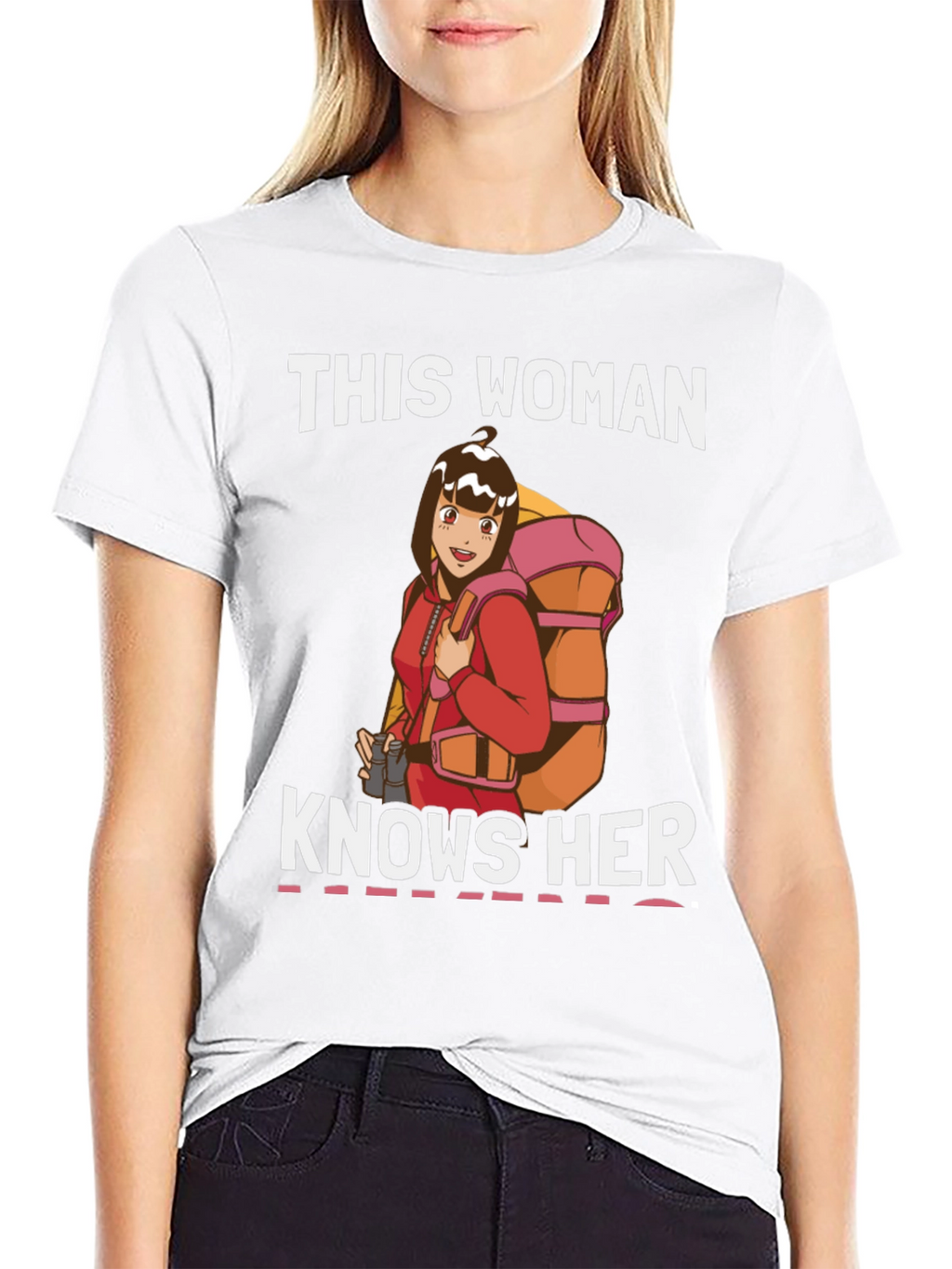 This Woman Knows Her Hiking T-Shirt