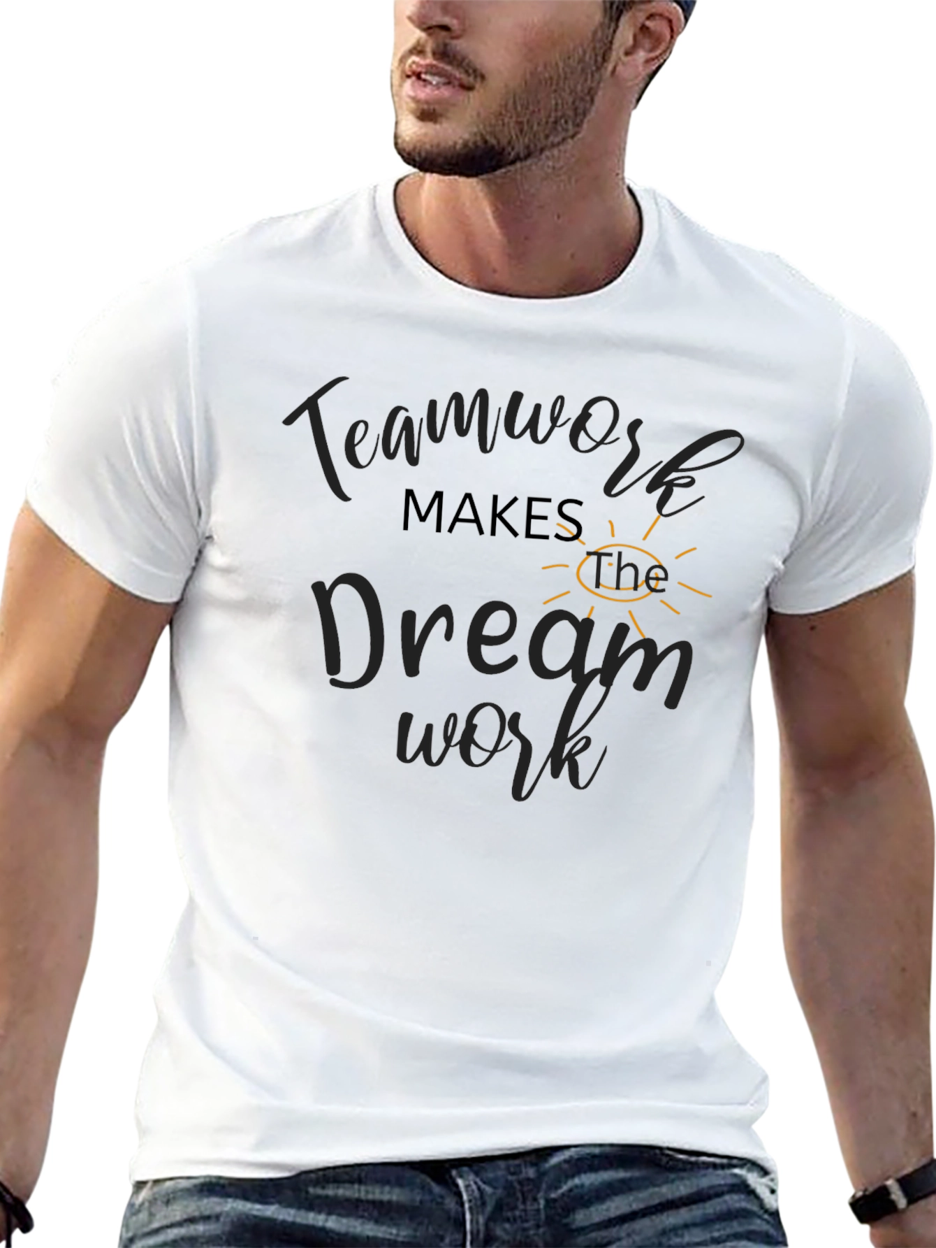 Teamwork Makes the Dream Work Graphic Tee