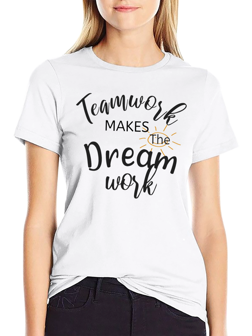 Teamwork Makes the Dream Work Graphic Tee