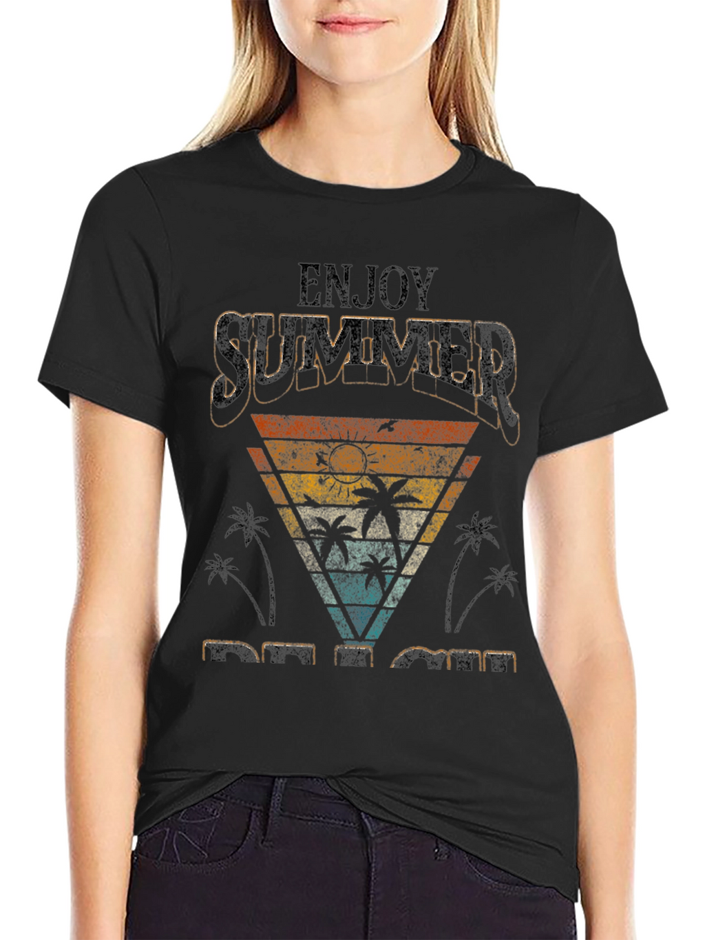 Retro Summer Beach T-Shirt - Vacation Vibes