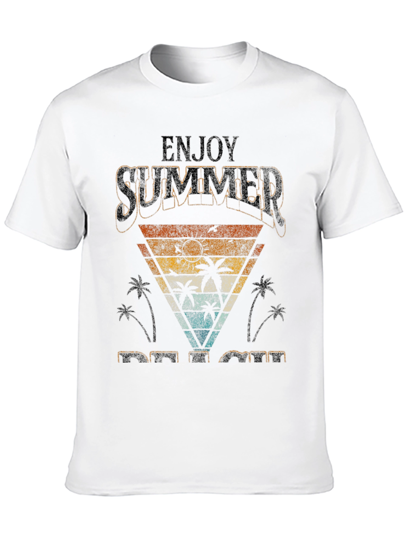 Retro Summer Beach T-Shirt - Vacation Vibes