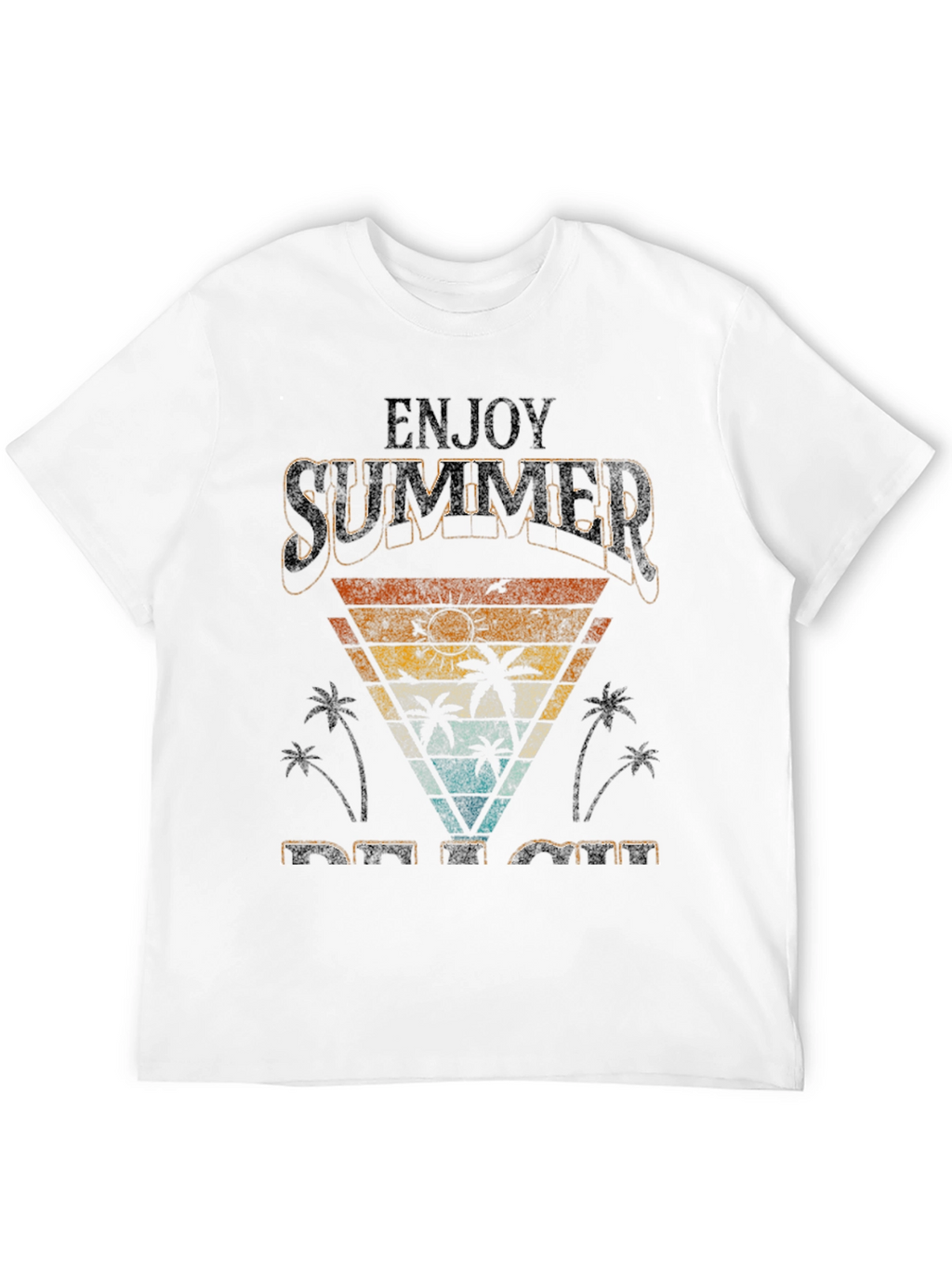 Retro Summer Beach T-Shirt - Vacation Vibes