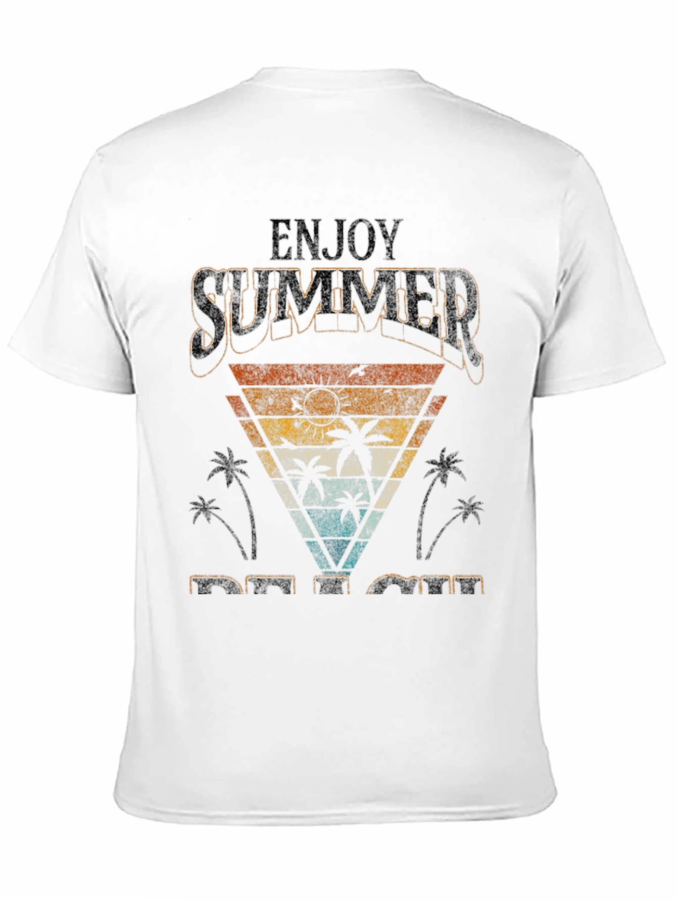 Retro Summer Beach T-Shirt - Vacation Vibes