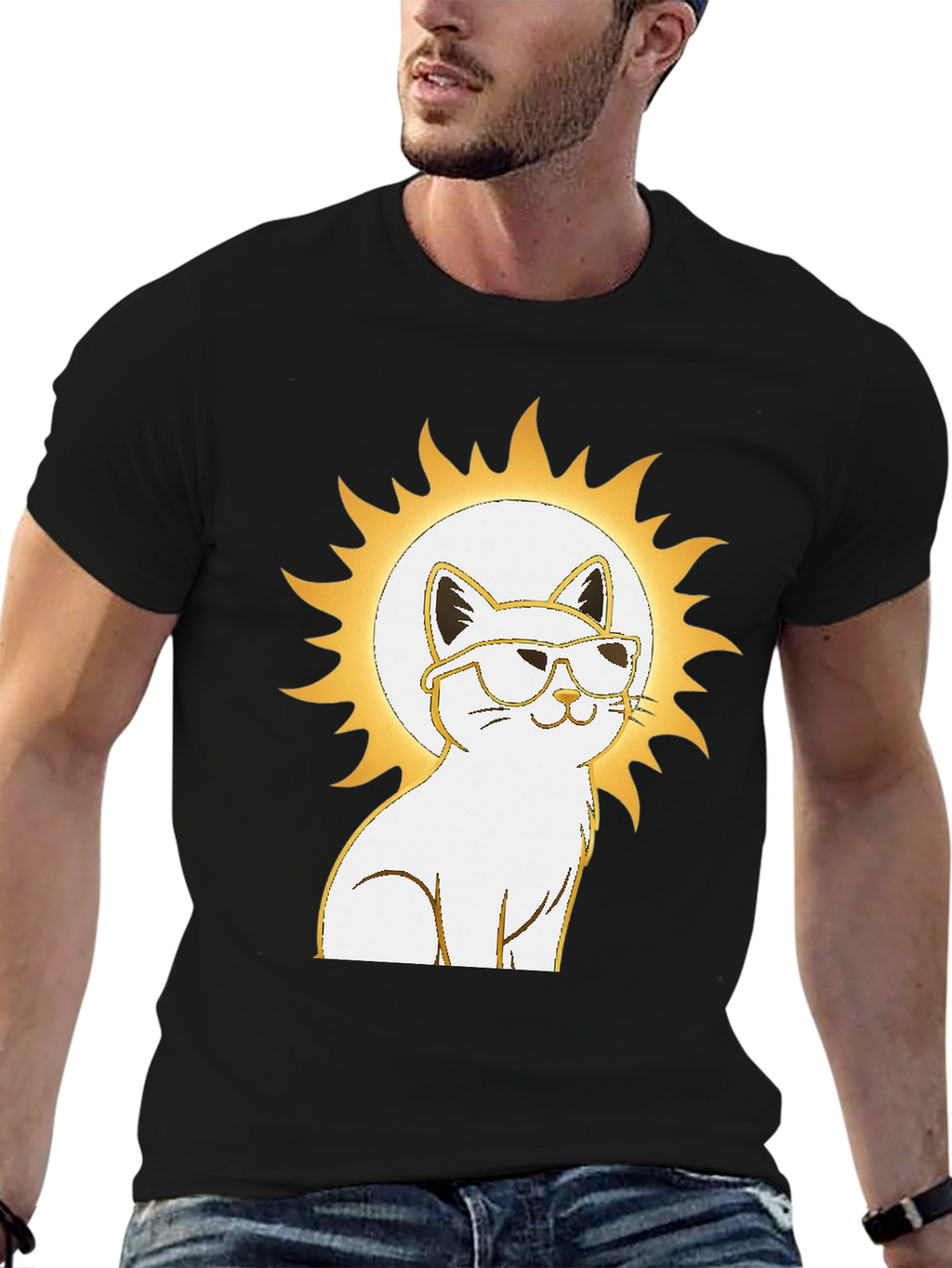 Cool Cat T-Shirt - Sun and Shades!