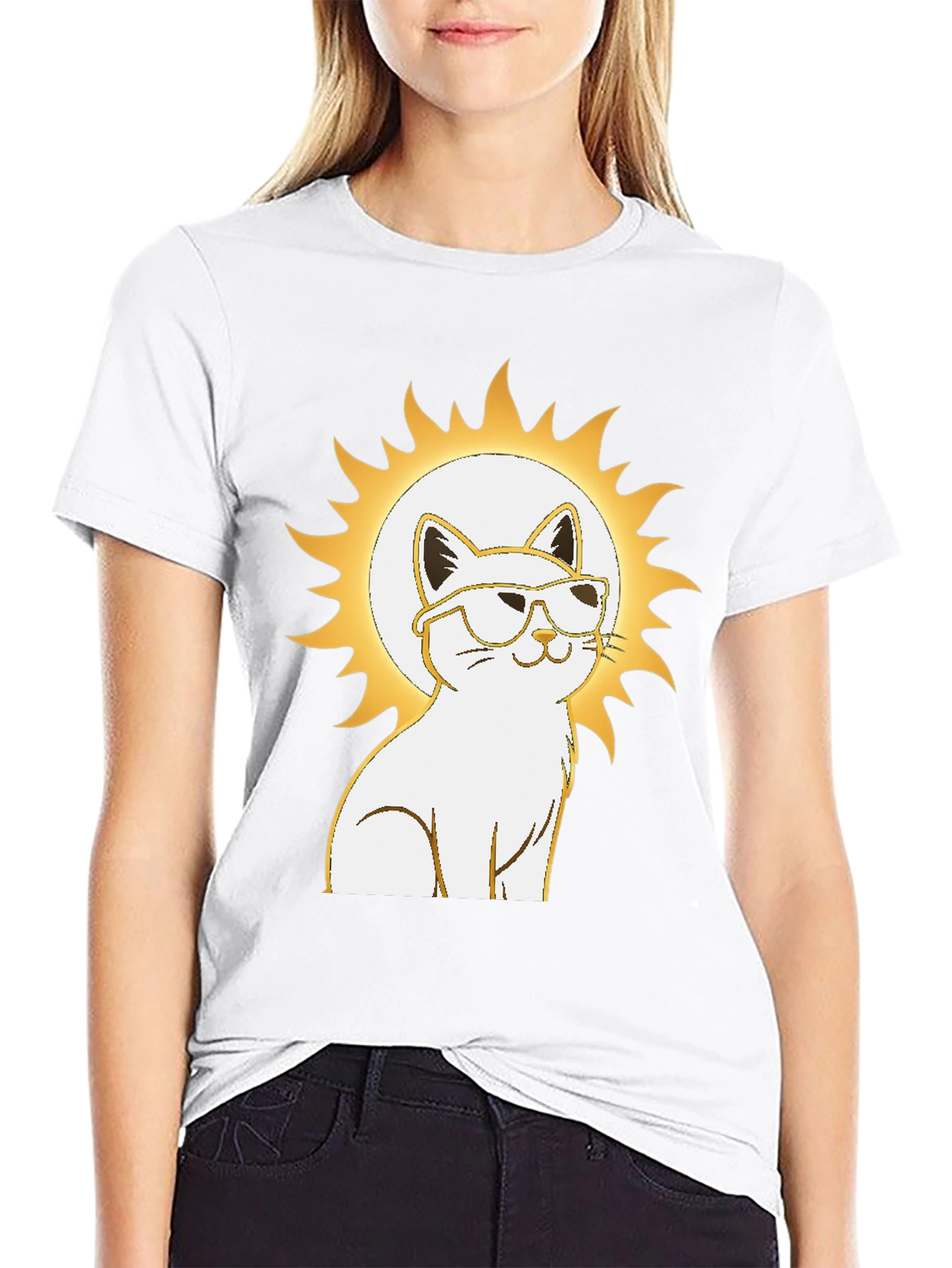 Cool Cat T-Shirt - Sun and Shades!