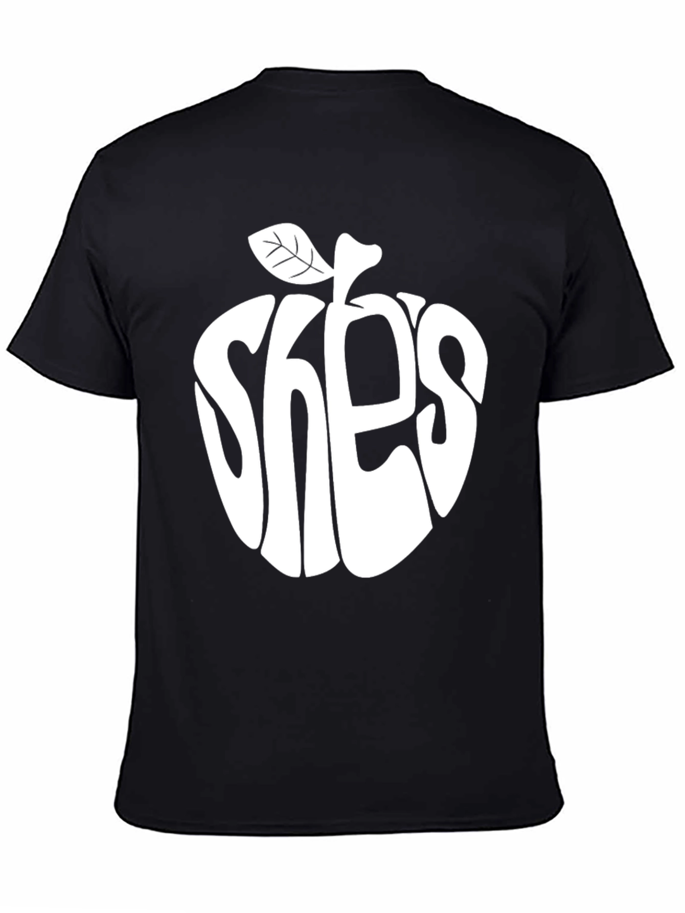 Apple Shes Beatles Inspired Black T-Shirt