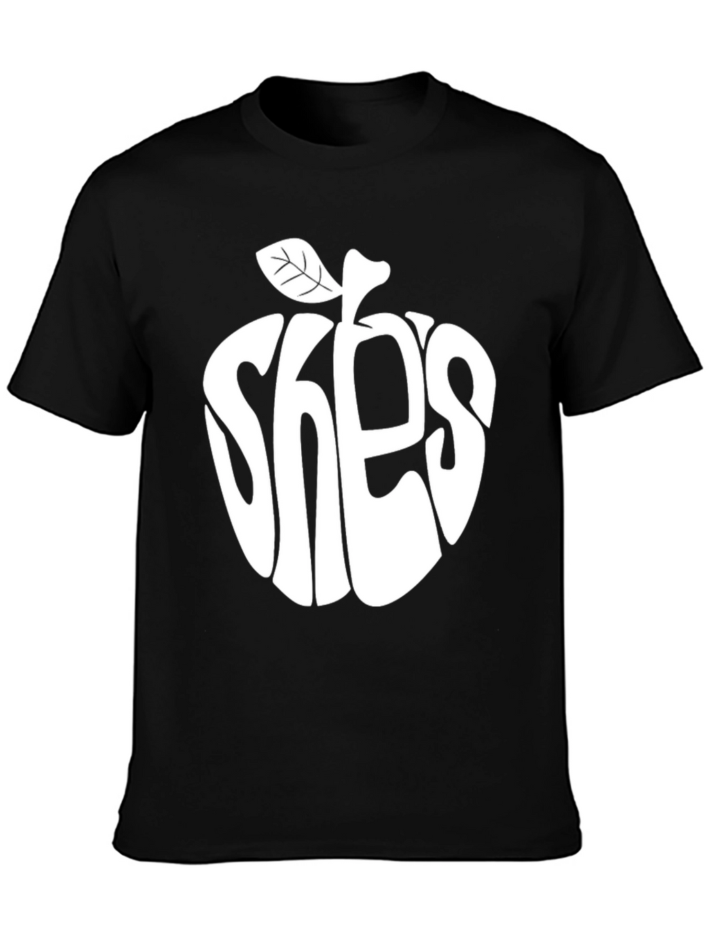 Apple Shes Beatles Inspired Black T-Shirt