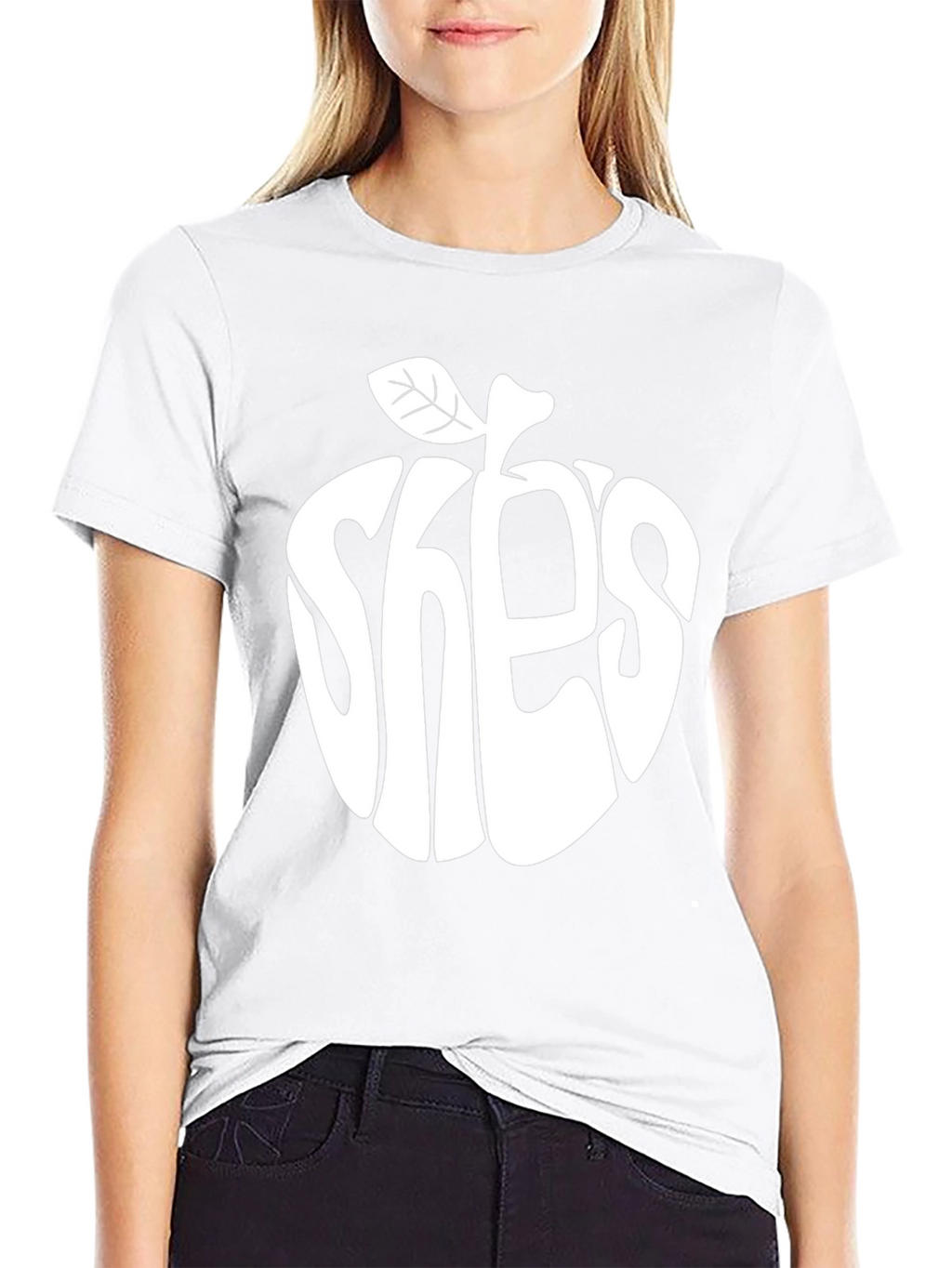 Apple Shes Beatles Inspired Black T-Shirt