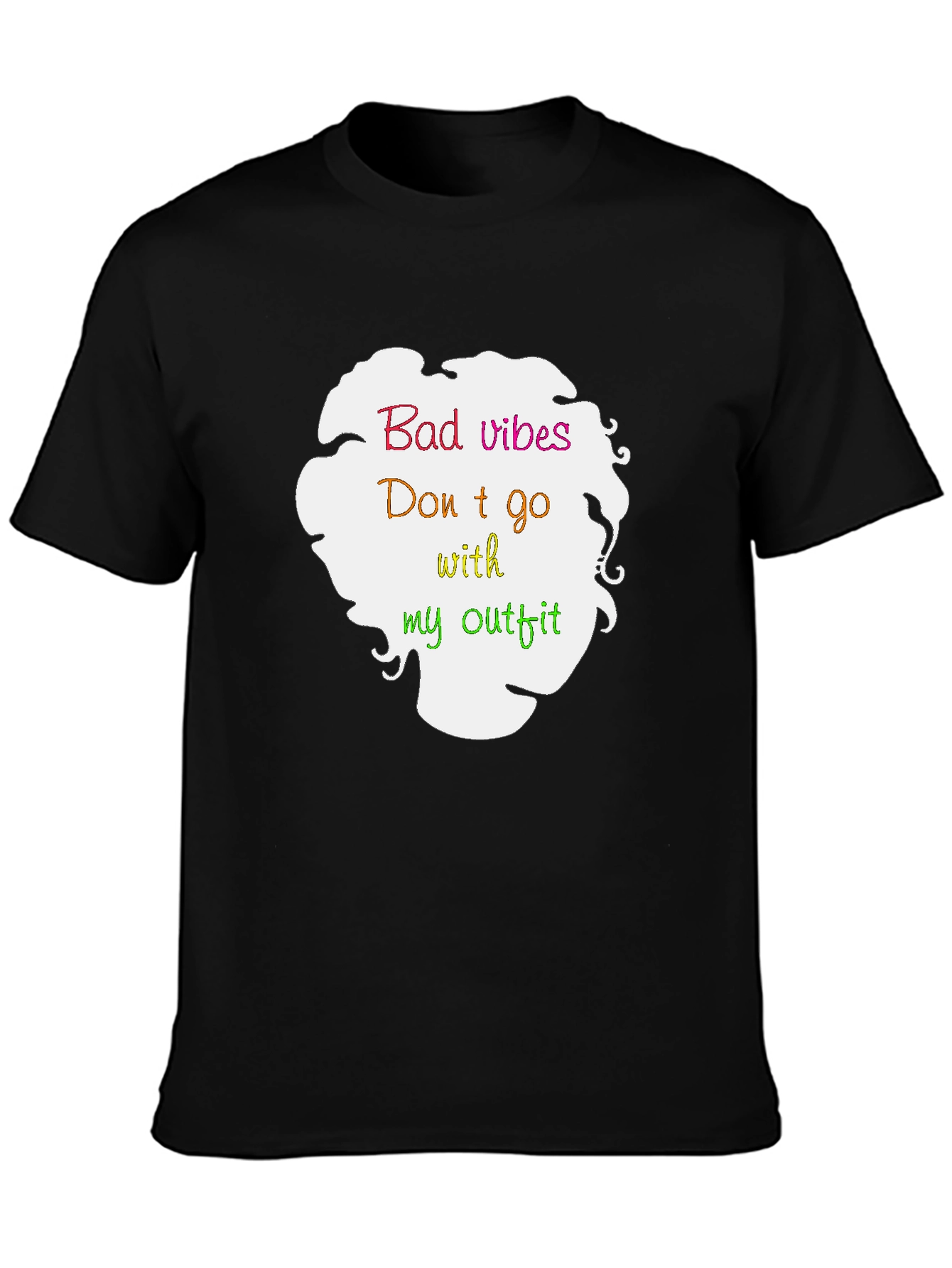 Bad Vibes Outfit T-Shirt - Casual Style