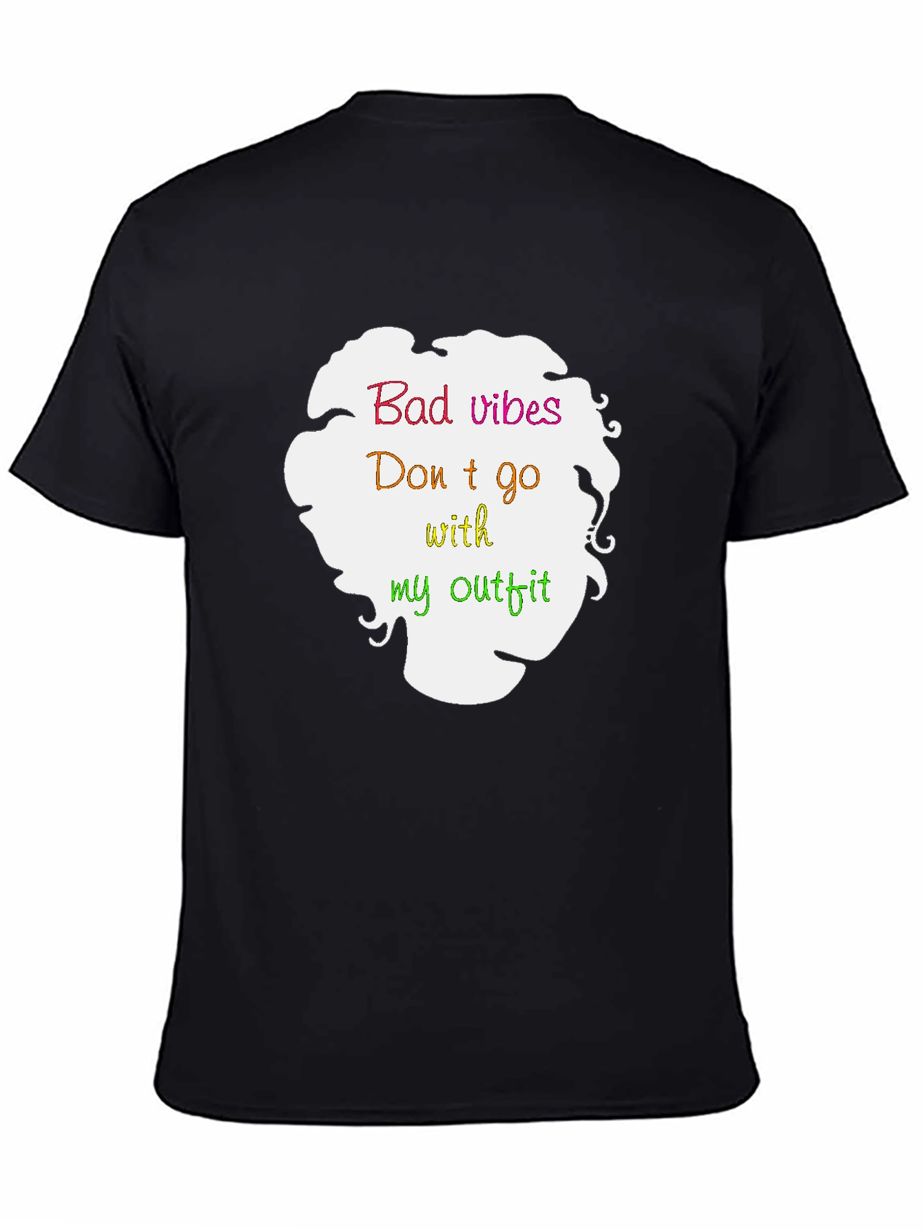 Bad Vibes Outfit T-Shirt - Casual Style