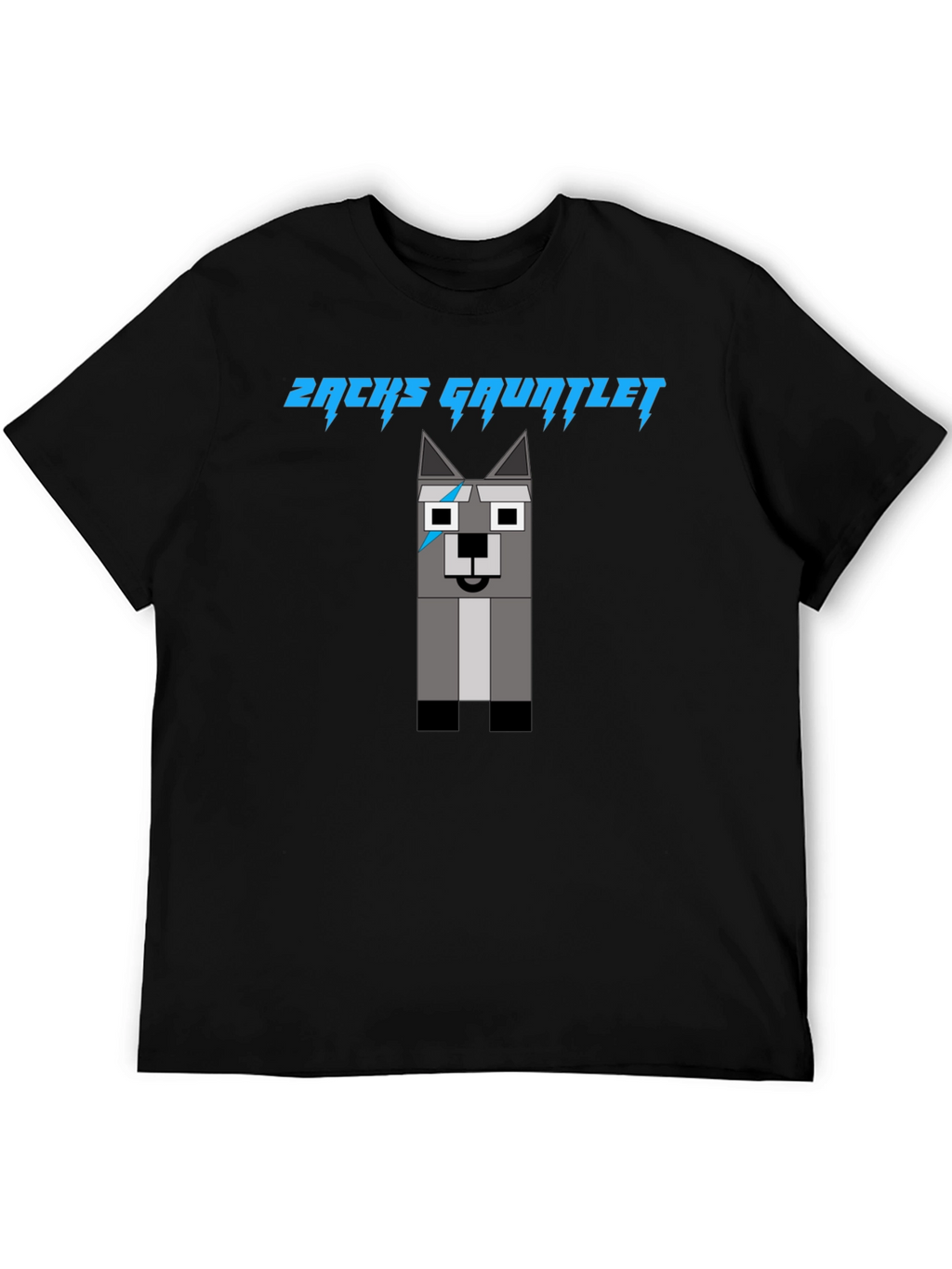 Zachs Gauntlet Wolf T-Shirt - Stylish Graphic Tee