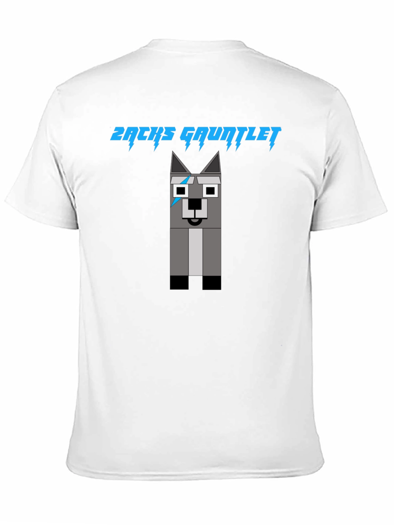 Zachs Gauntlet Wolf T-Shirt - Stylish Graphic Tee
