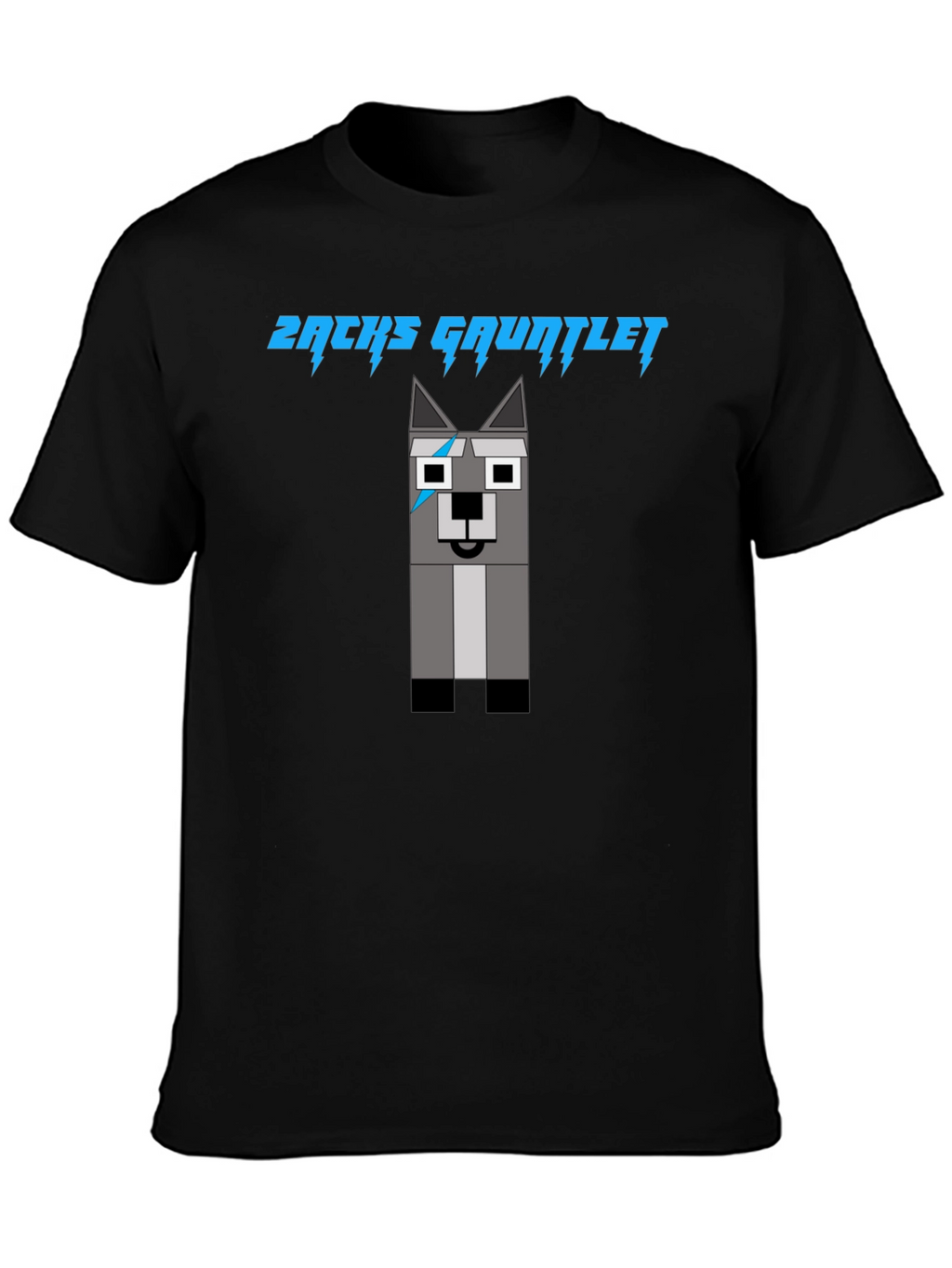 Zachs Gauntlet Wolf T-Shirt - Stylish Graphic Tee