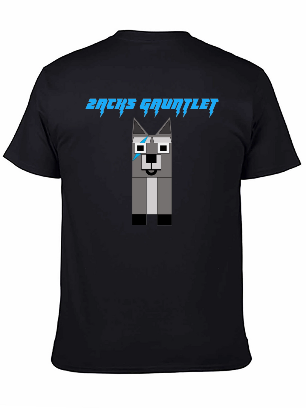 Zachs Gauntlet Wolf T-Shirt - Stylish Graphic Tee