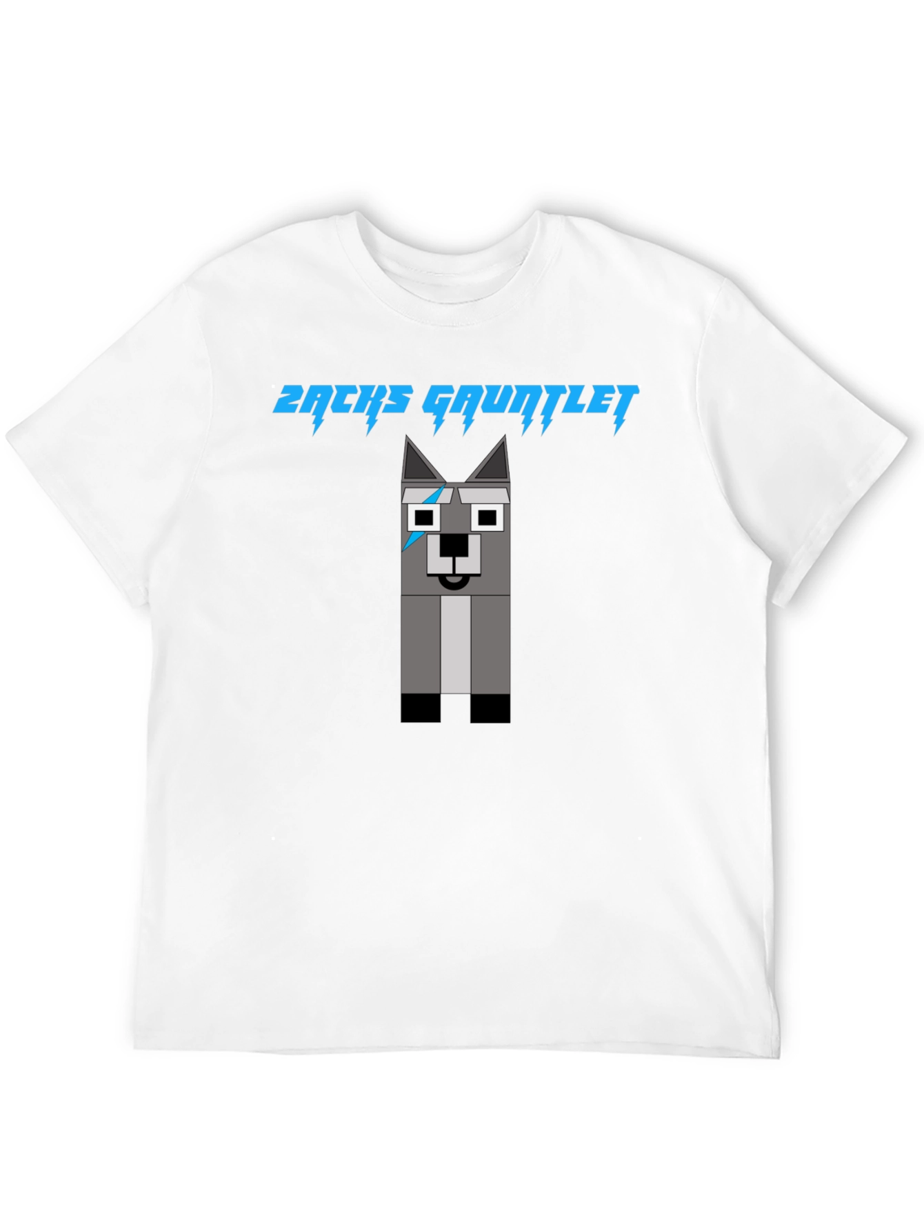 Zachs Gauntlet Wolf T-Shirt - Stylish Graphic Tee