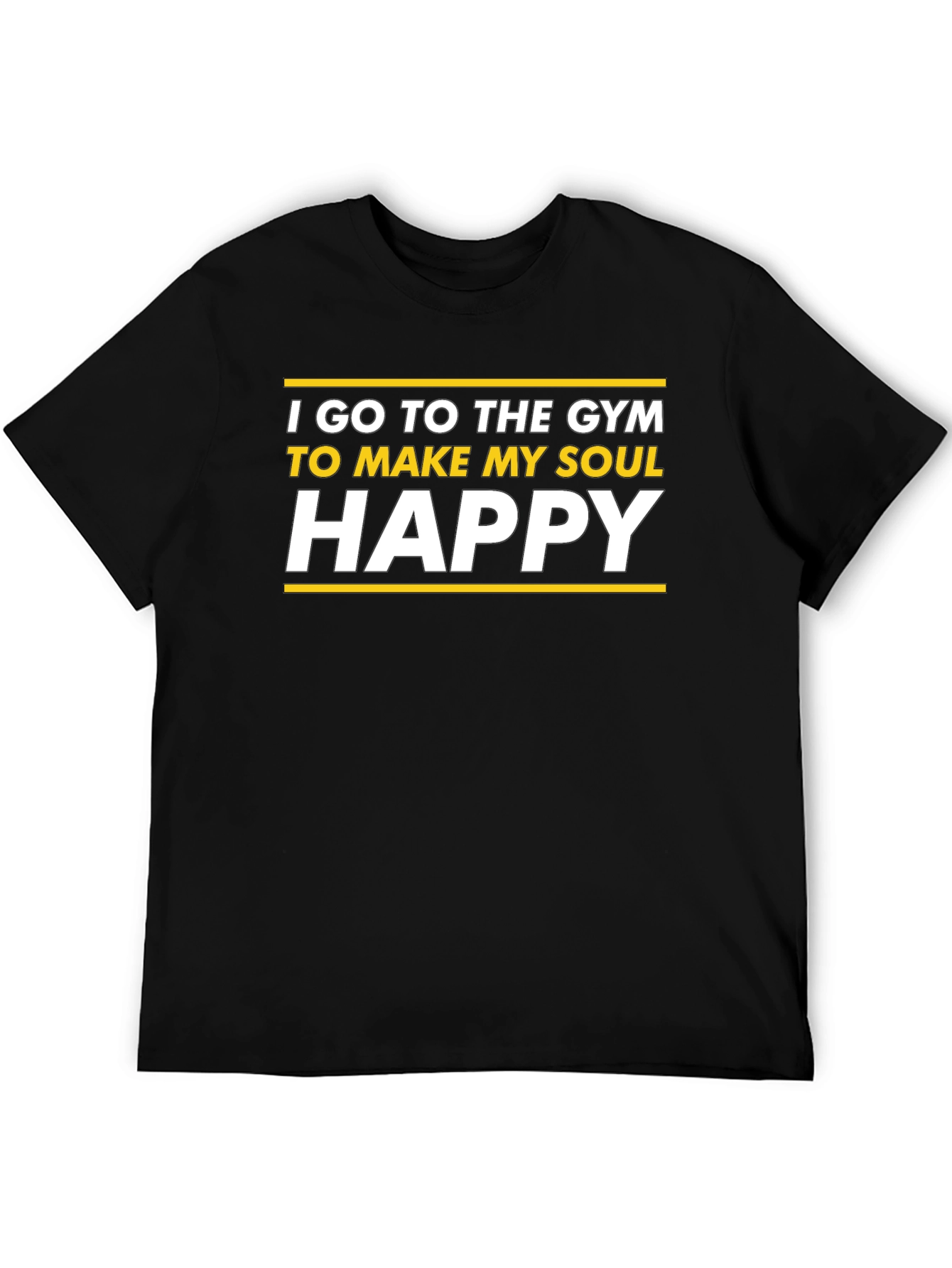 Gym Motivation T-Shirt: Happy Soul
