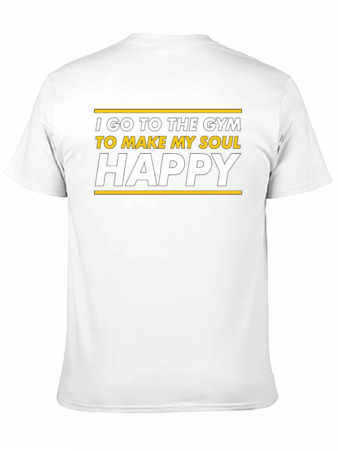 Gym Motivation T-Shirt: Happy Soul