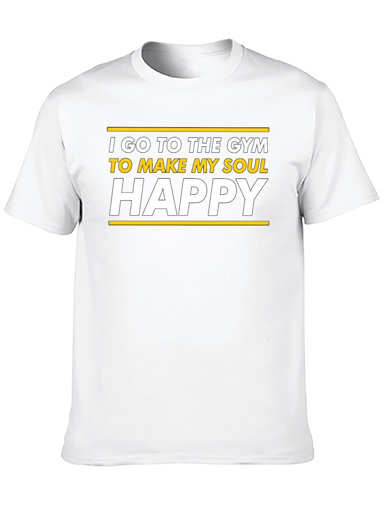 Gym Motivation T-Shirt: Happy Soul