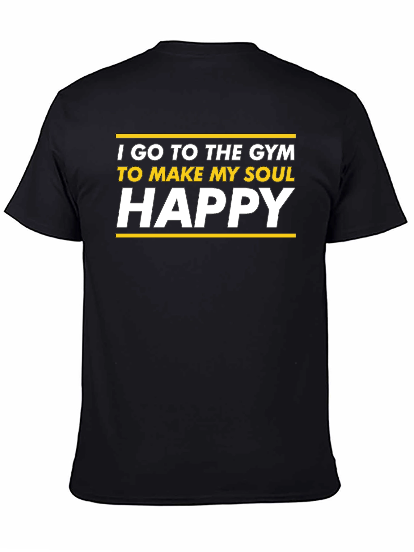 Gym Motivation T-Shirt: Happy Soul