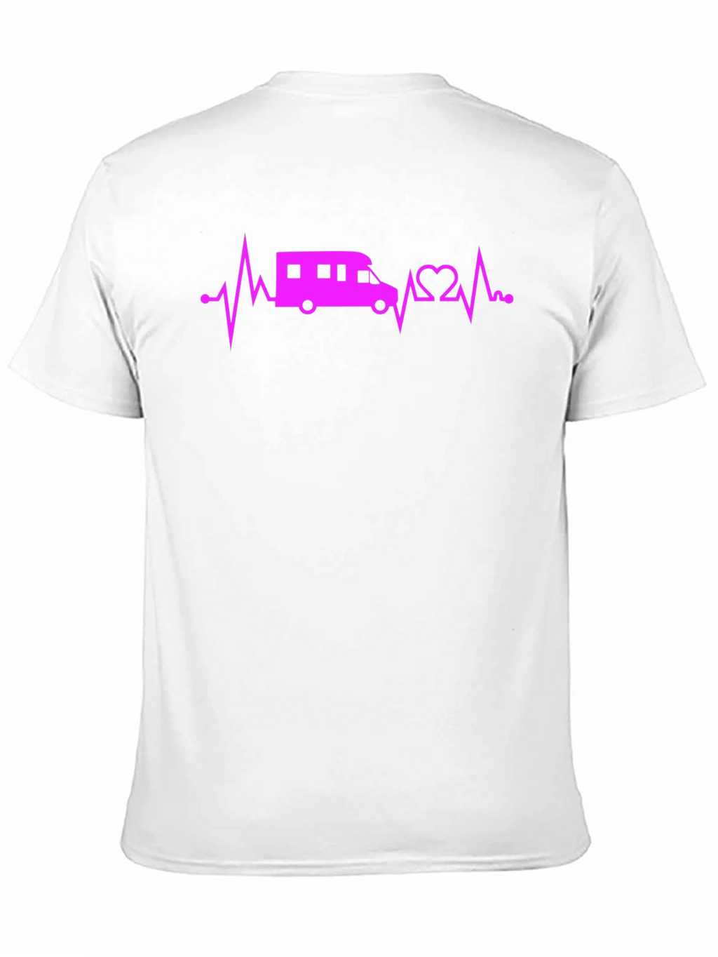 RV Heartbeat T-Shirt - Camping Lovers Tee