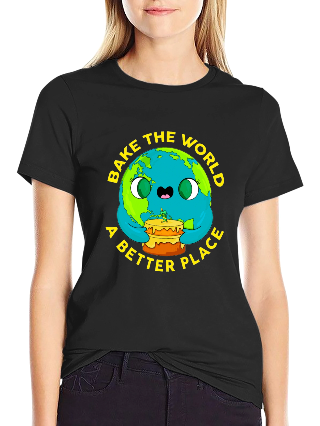 Bake the World a Better Place Graphic Tee