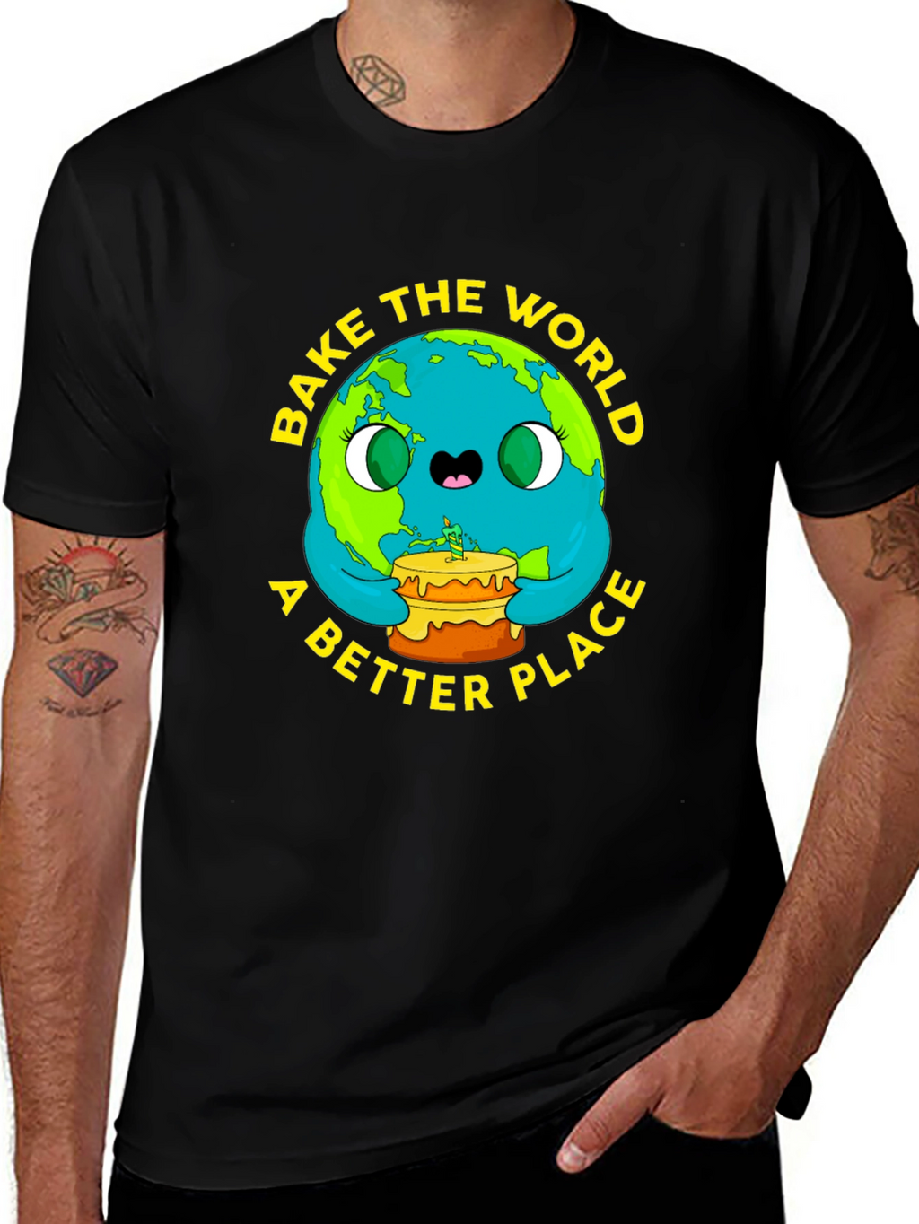 Bake the World a Better Place Graphic Tee