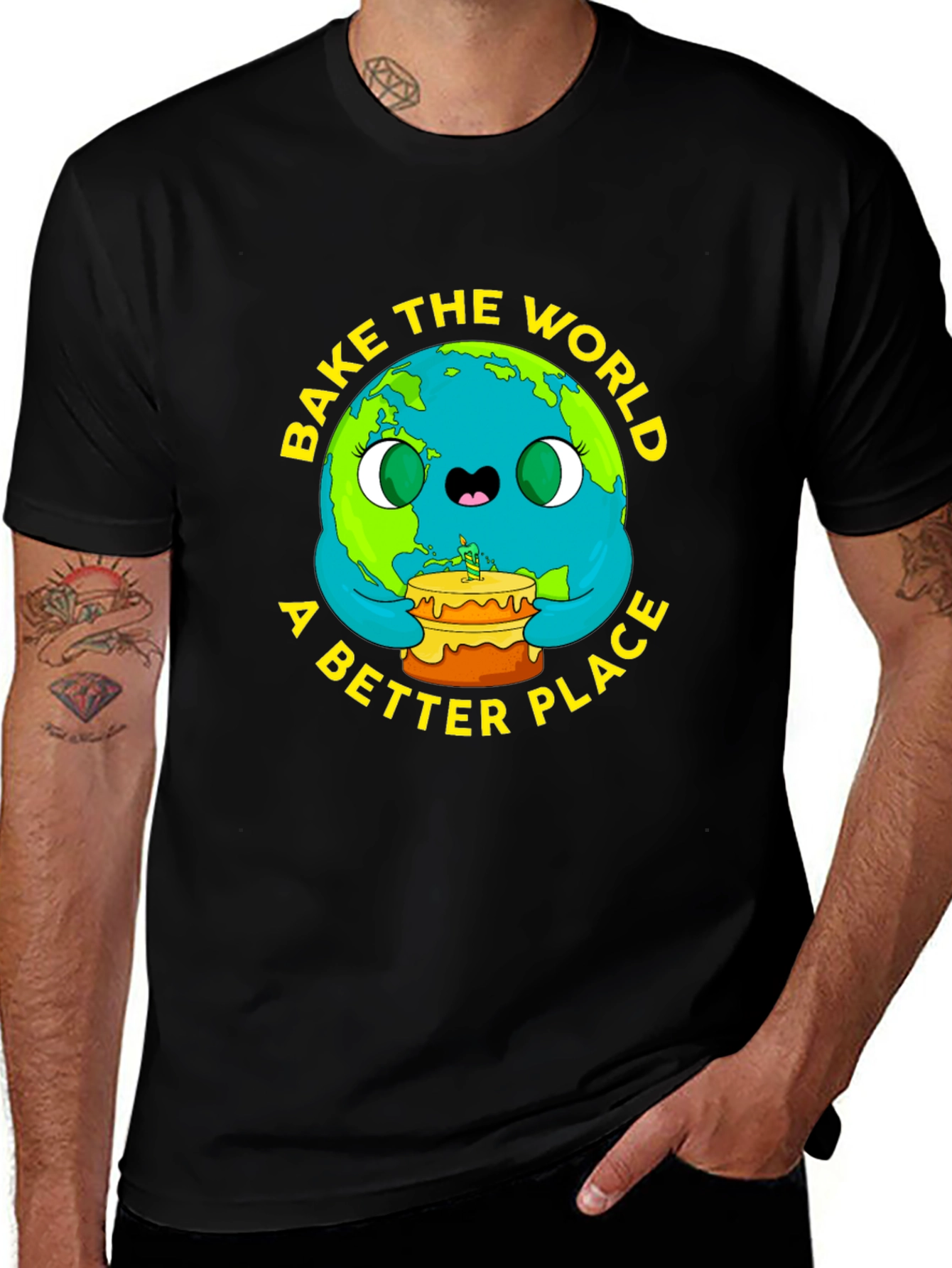 Bake the World a Better Place Graphic Tee