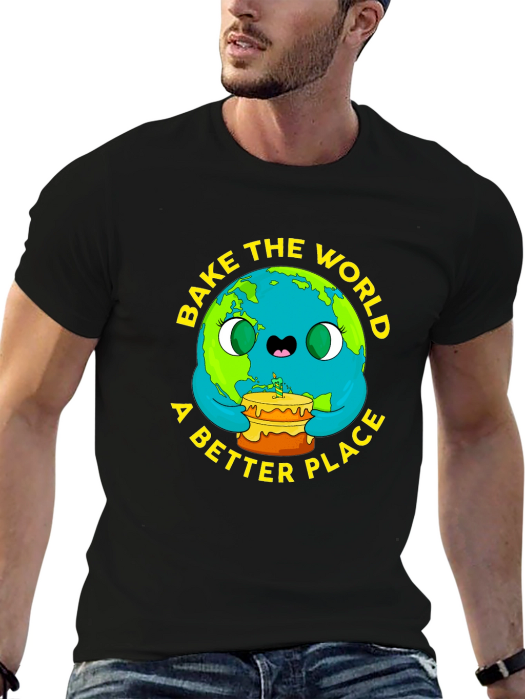Bake the World a Better Place Graphic Tee