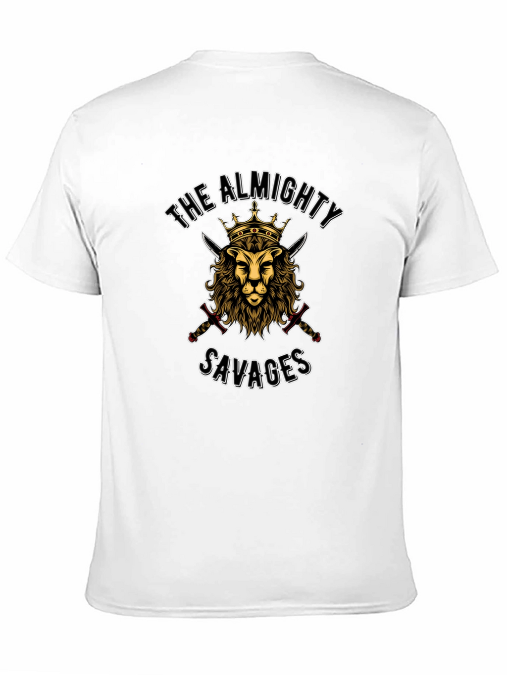 Almighty Savages Lion Crown Graphic Tee