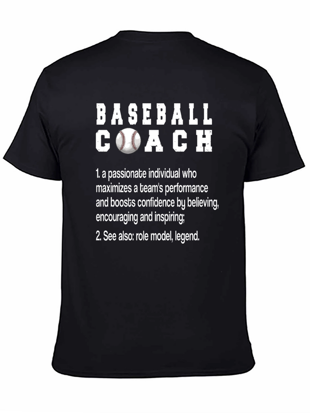Baseball Coach Definition T-Shirt