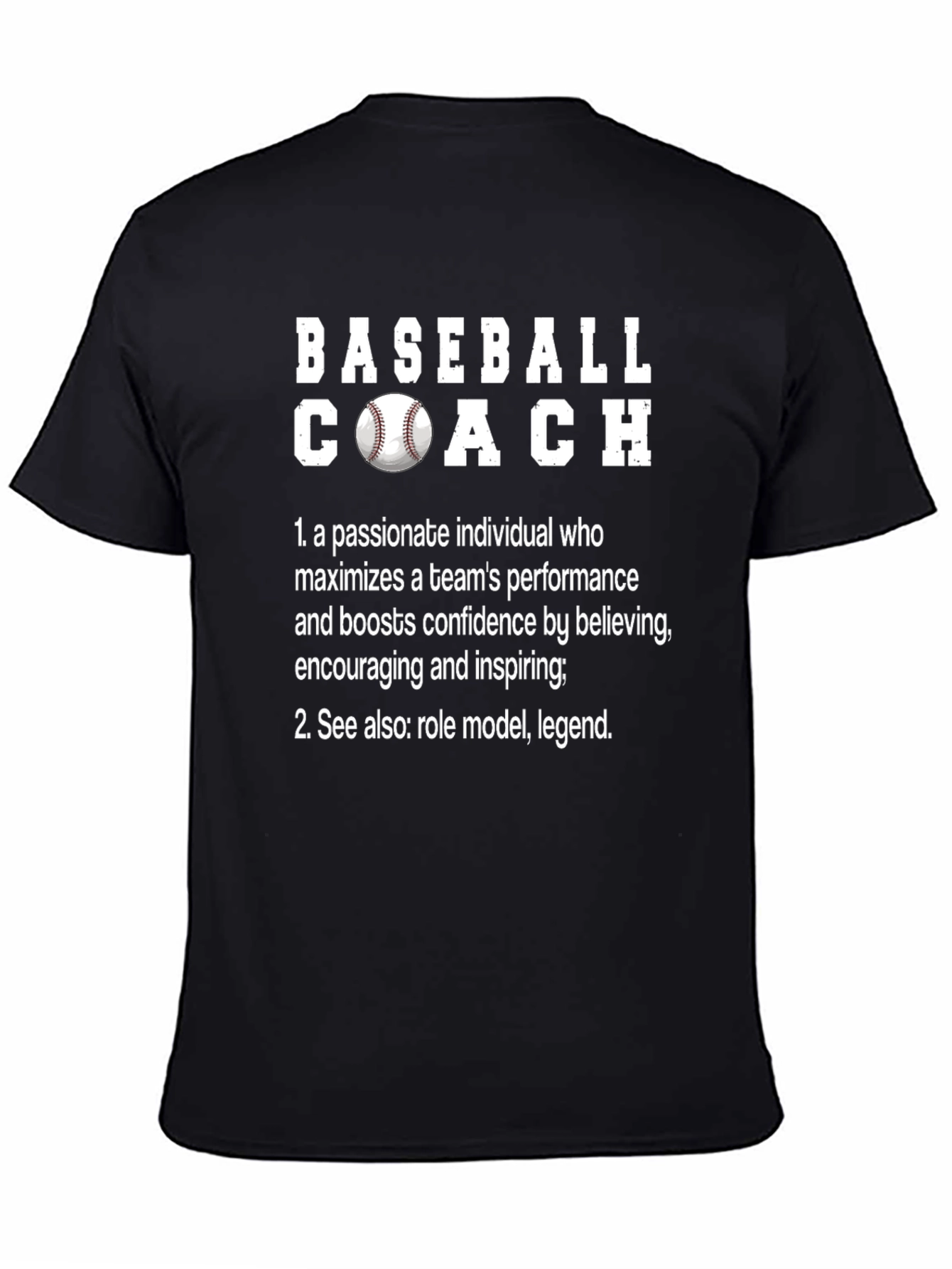 Baseball Coach Definition T-Shirt