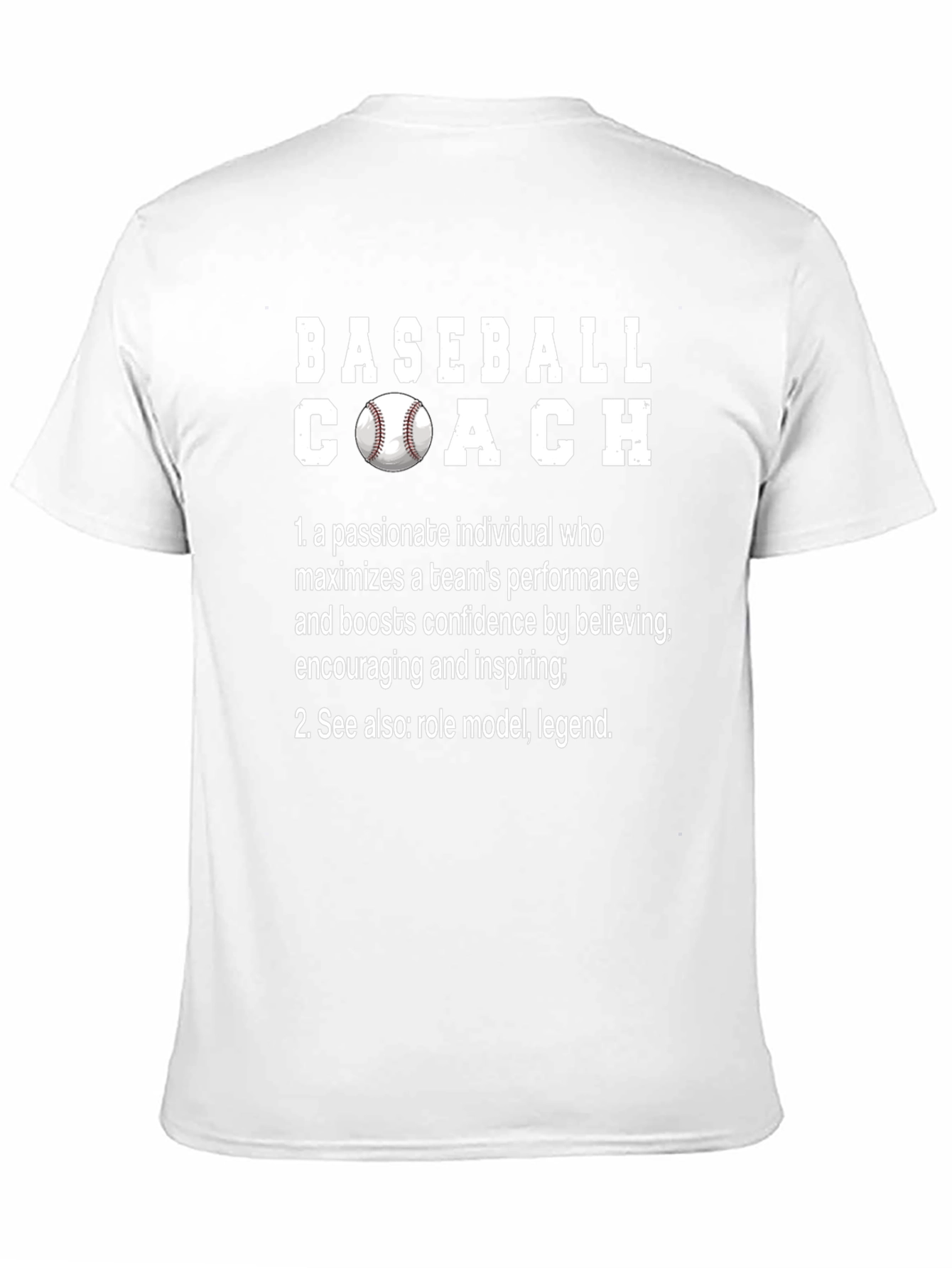 Baseball Coach Definition T-Shirt