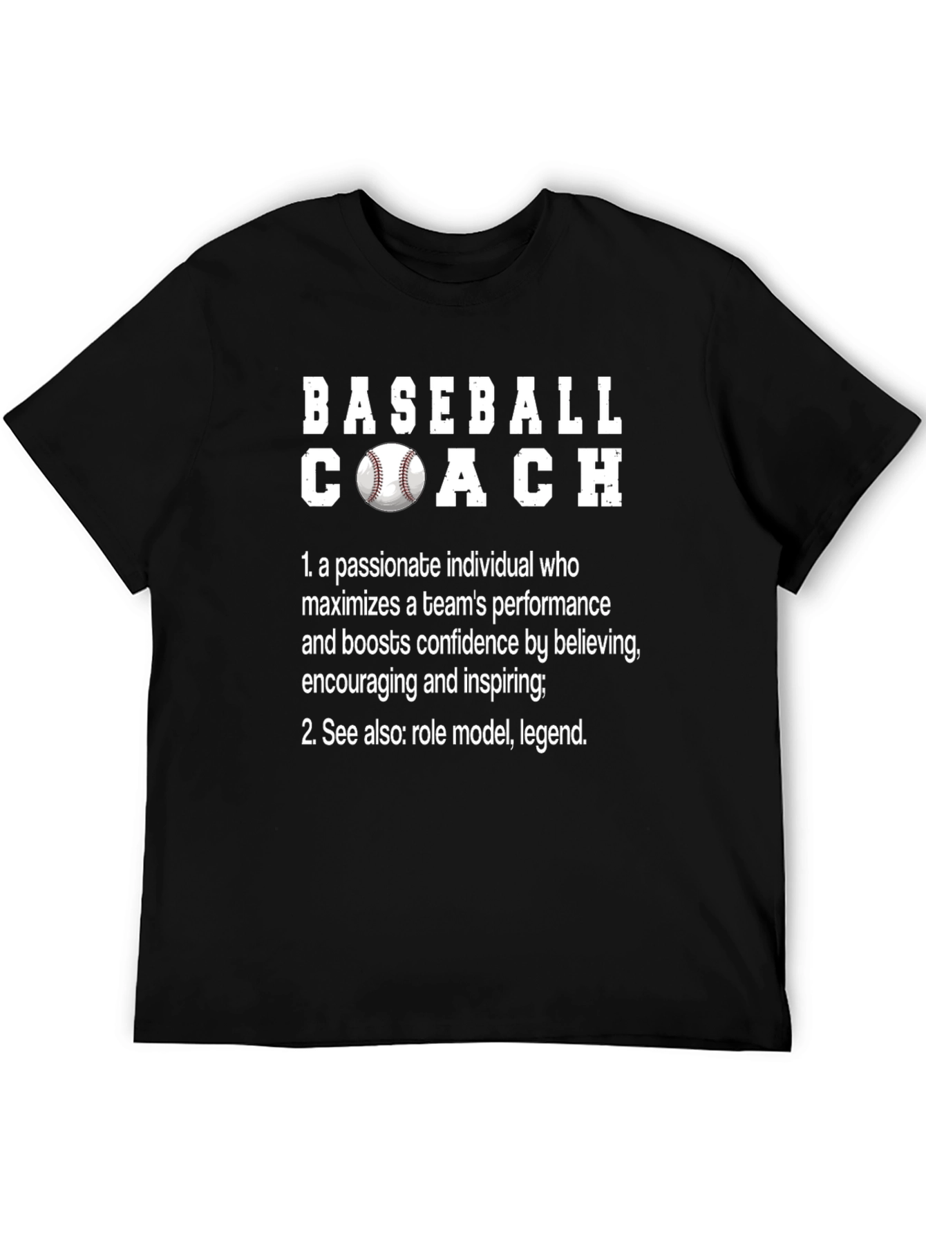 Baseball Coach Definition T-Shirt