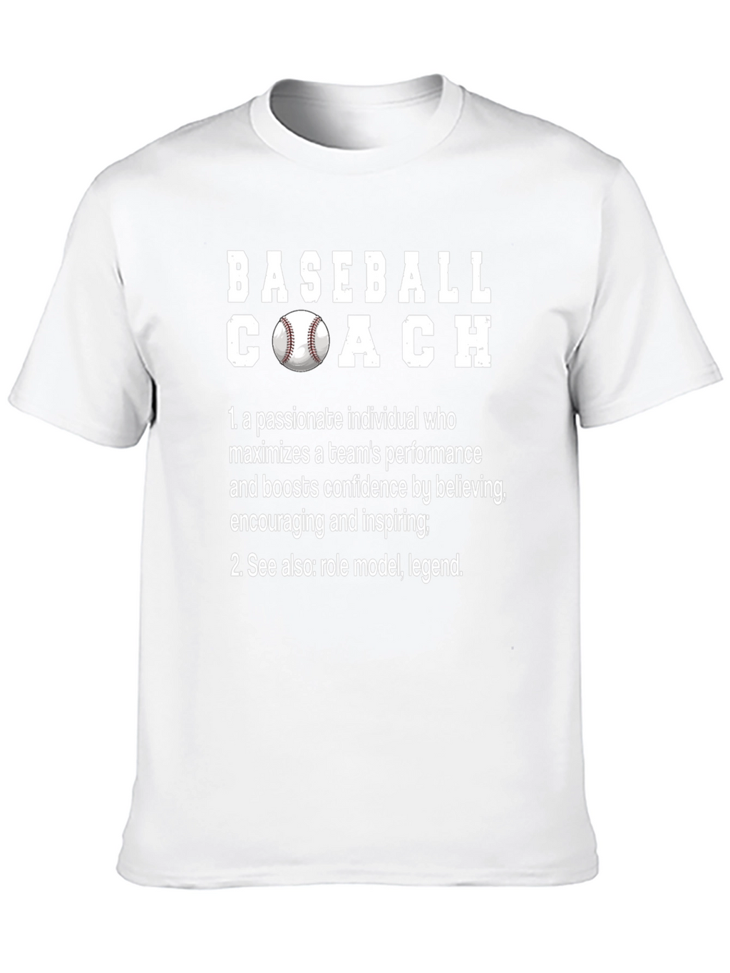 Baseball Coach Definition T-Shirt