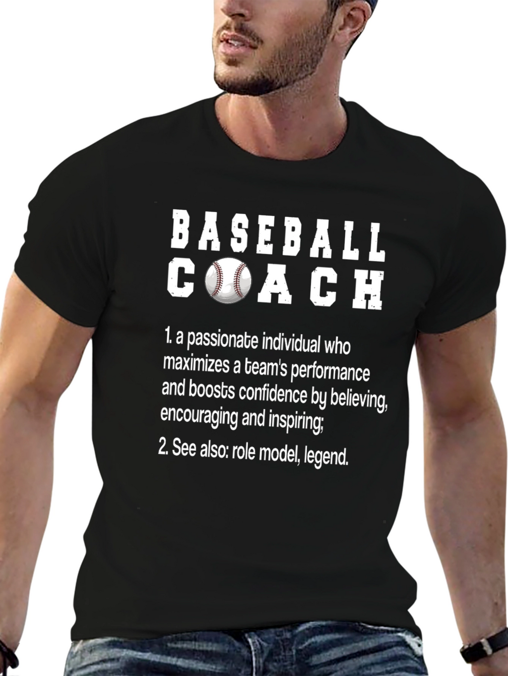 Baseball Coach Definition T-Shirt