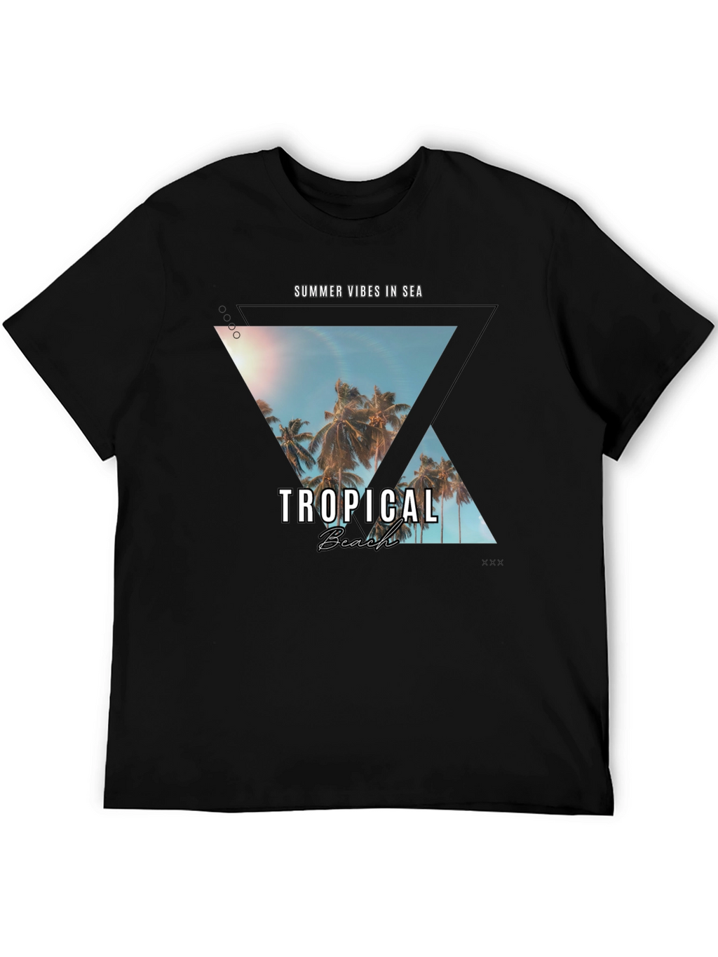 Tropical Beach Vibes T-Shirt - Summer Essential
