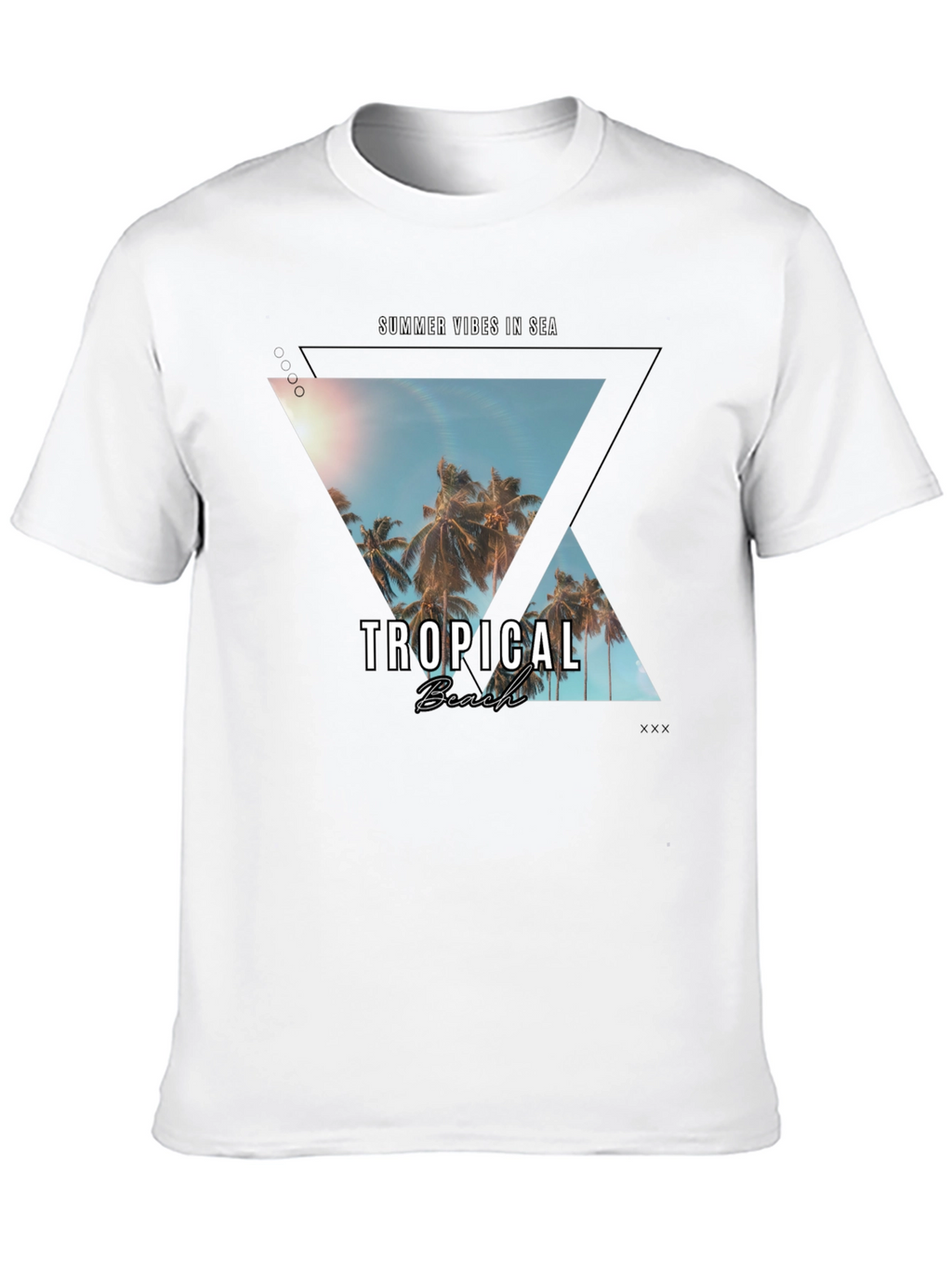 Tropical Beach Vibes T-Shirt - Summer Essential