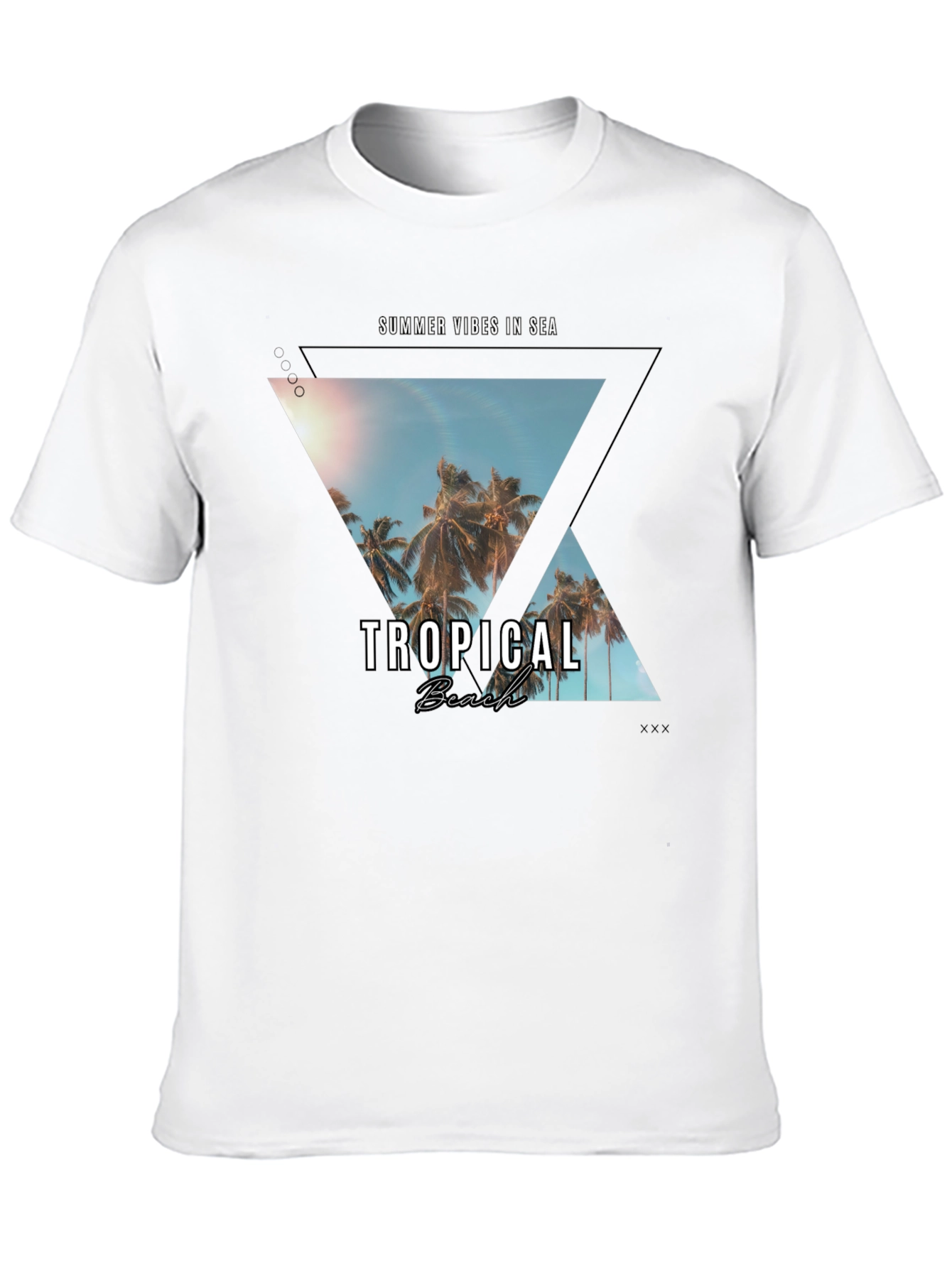 Tropical Beach Vibes T-Shirt - Summer Essential