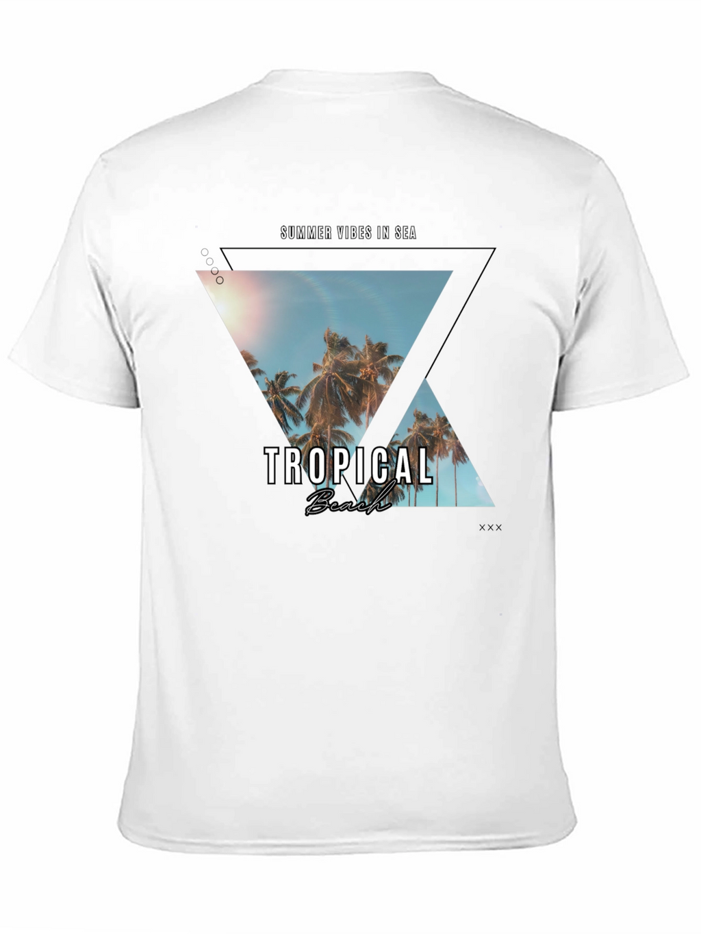 Tropical Beach Vibes T-Shirt - Summer Essential