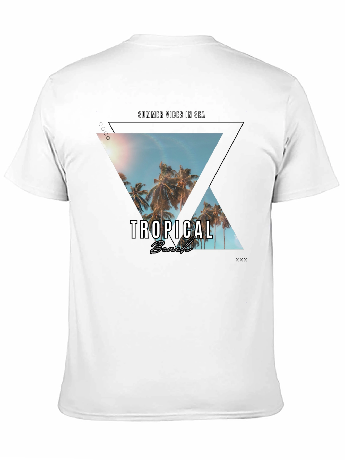 Tropical Beach Vibes T-Shirt - Summer Essential