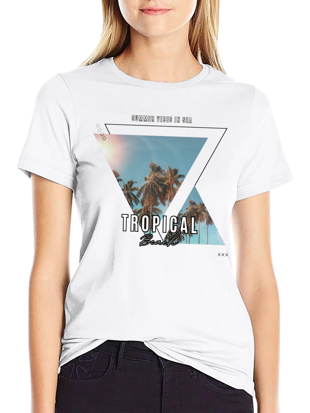 Tropical Beach Vibes T-Shirt - Summer Essential