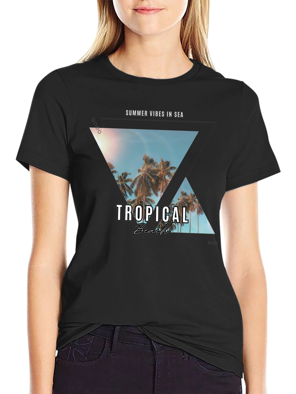 Tropical Beach Vibes T-Shirt - Summer Essential
