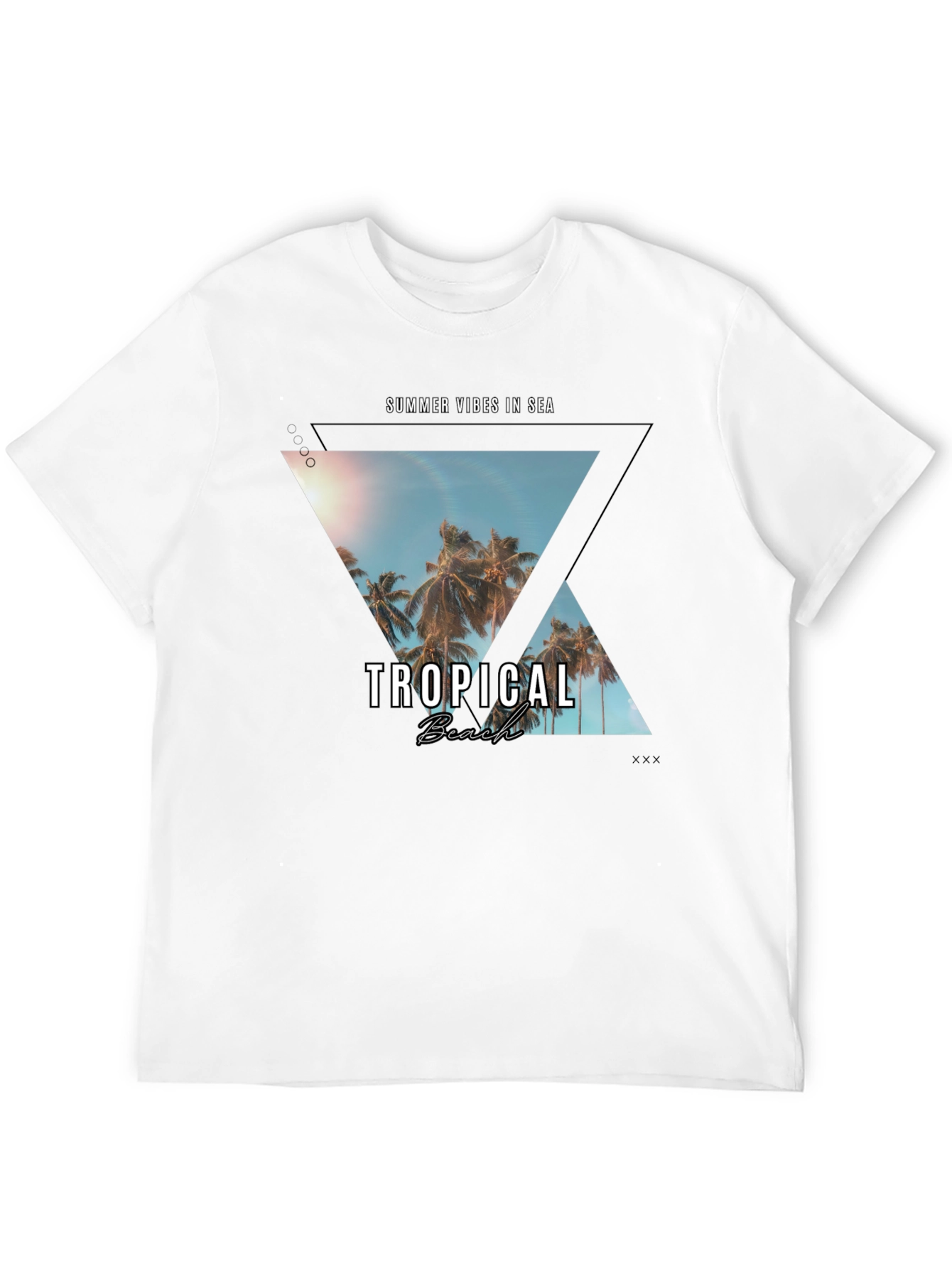 Tropical Beach Vibes T-Shirt - Summer Essential