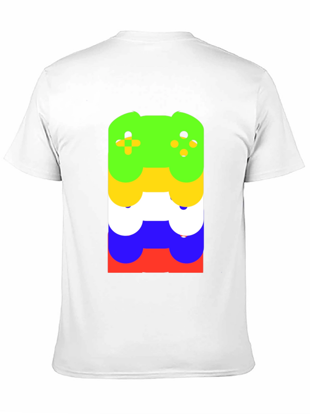 Stacked Controller Graphic Tee - Gamer Style