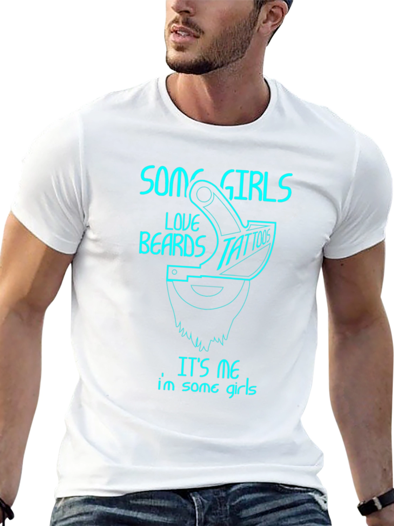 Some Girls Love Beards & Tattoos T-Shirt