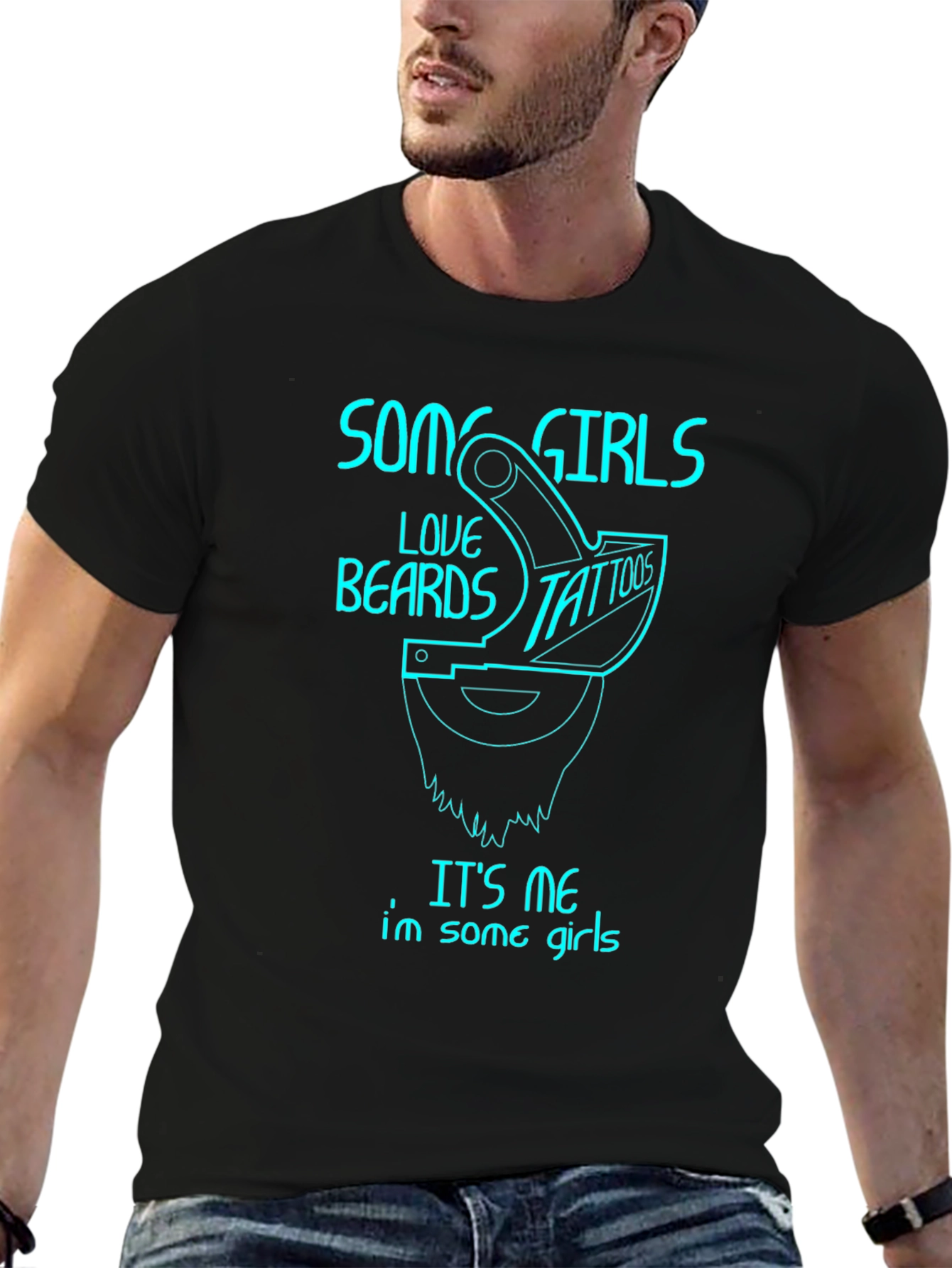 Some Girls Love Beards & Tattoos T-Shirt